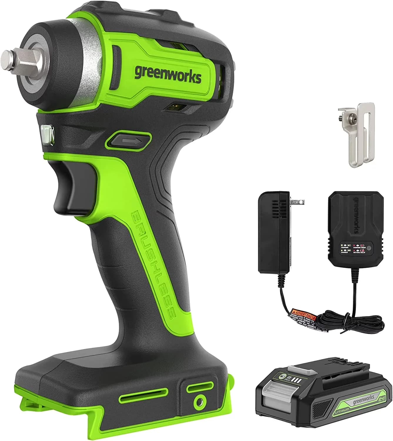 Versatile Air Tools Compressor with Battery, 24V, Easy To Operate - Ergonomic Design Model 65D434