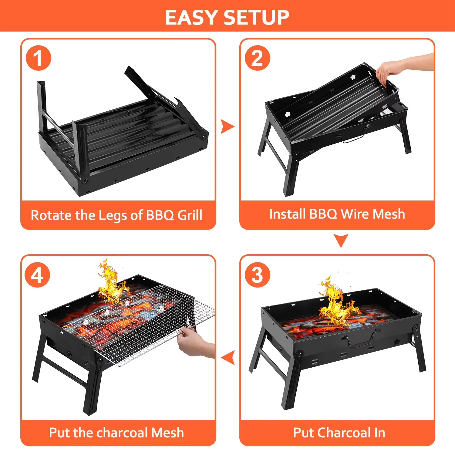 Stylish Flat Top Grill with Warming Rack, Bluetooth Enabled - Black Metal for Outdoor, Small Model 903555