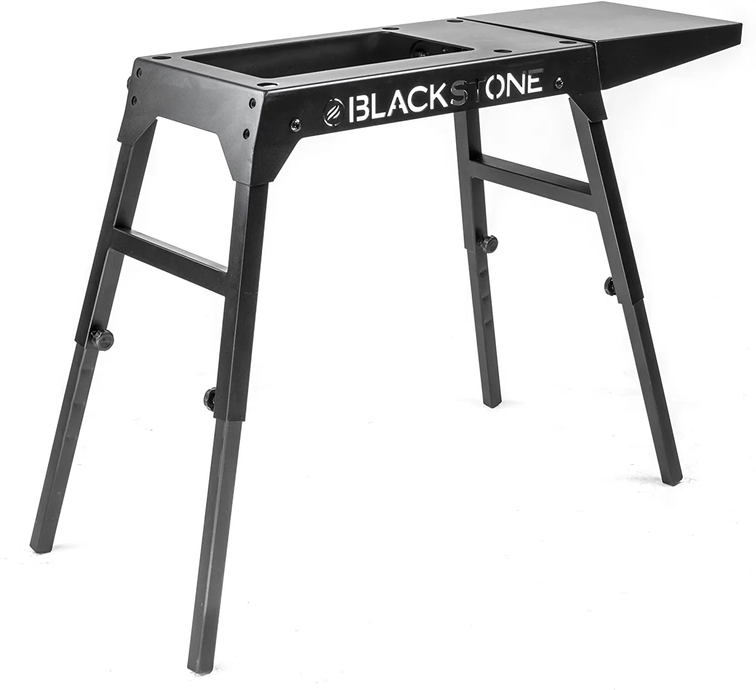 Modern Flat Top Grill with Portable, Black - Black Steel Tabletop - Professional Series Model 519658
