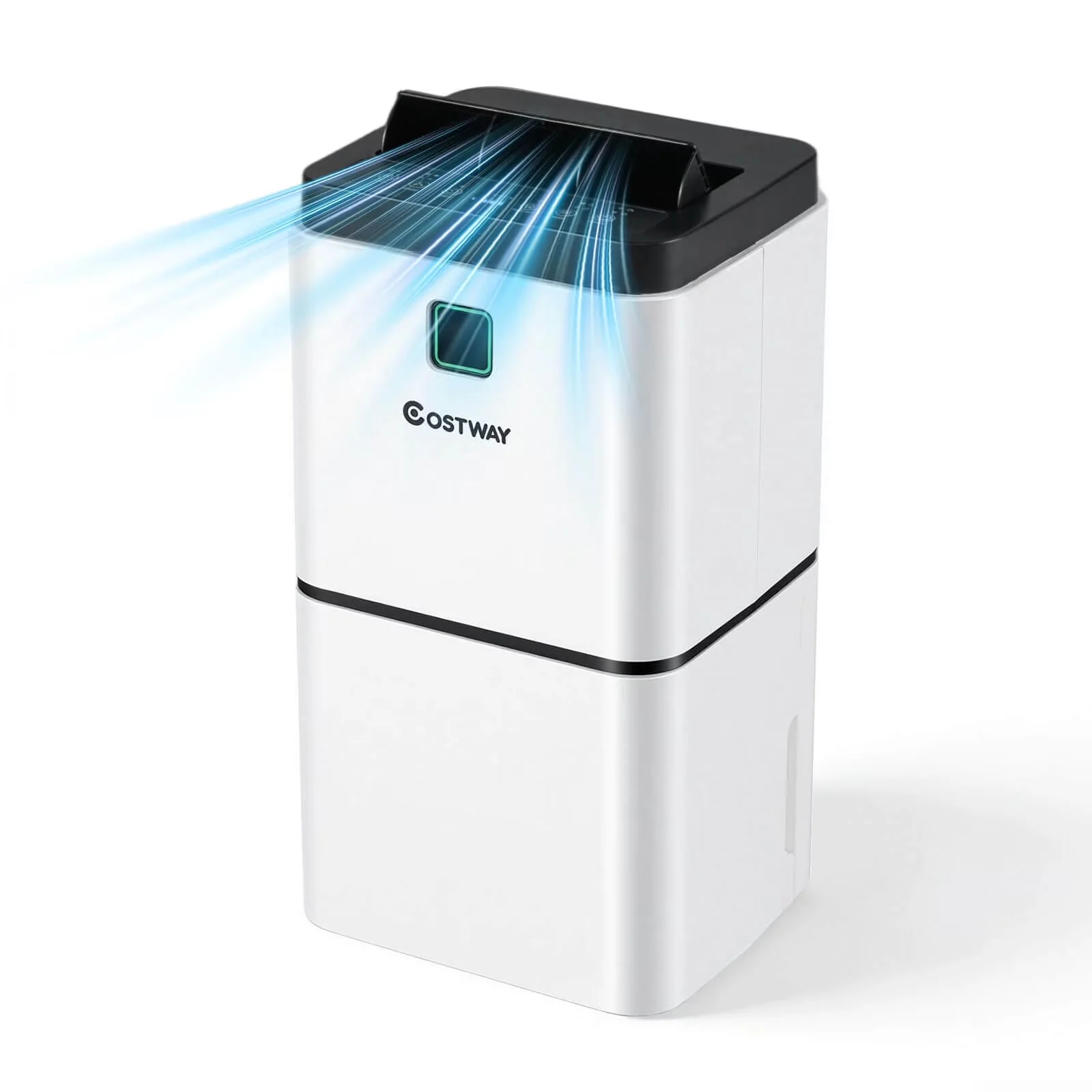 Innovative Dehumidifier with Adjustable Humidistat, 24 pt 1500 sq ft in White - White Model A42941