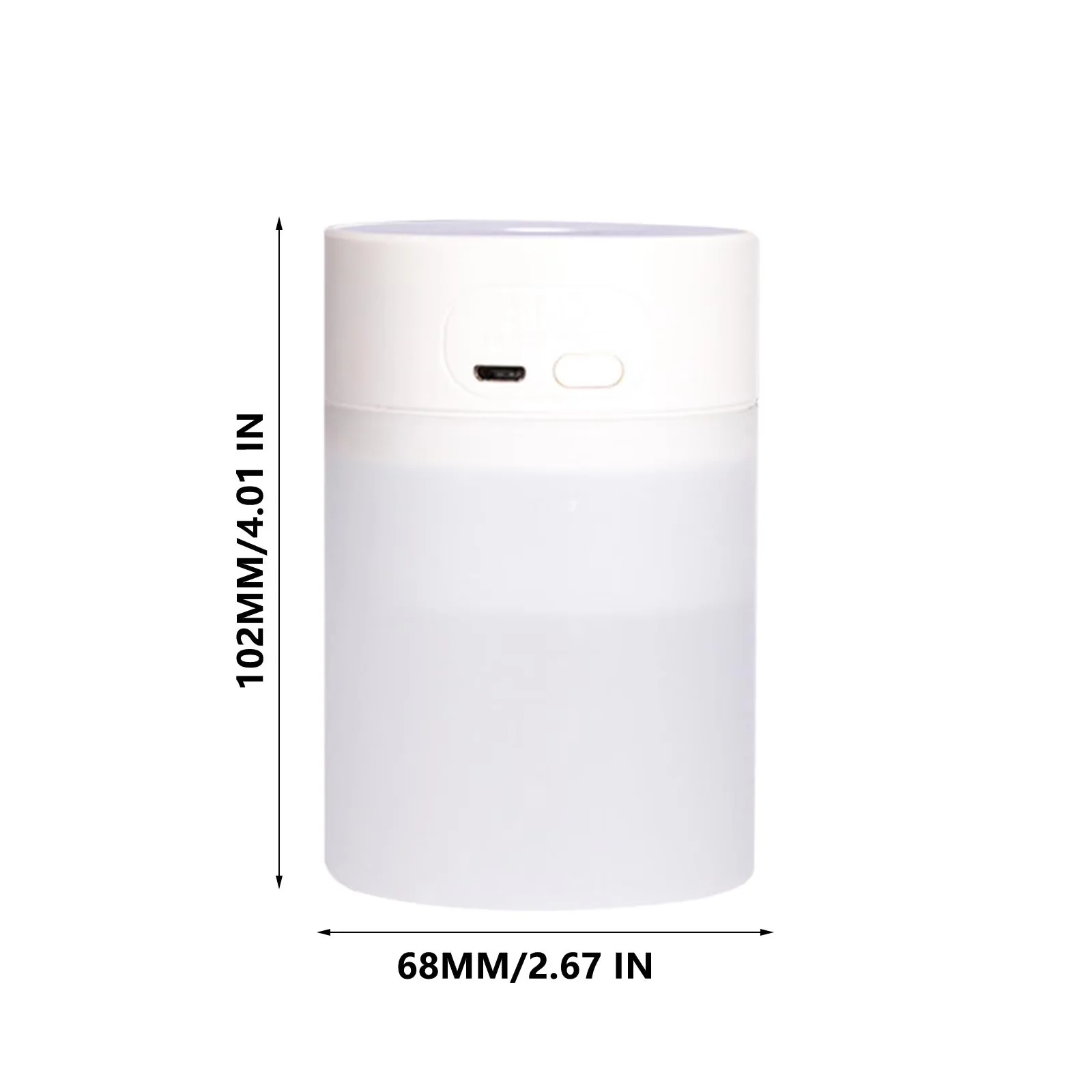 Efficient Humidifier with Light Modes - White#C Plastic for Car, Bedroom Model E9CAC1