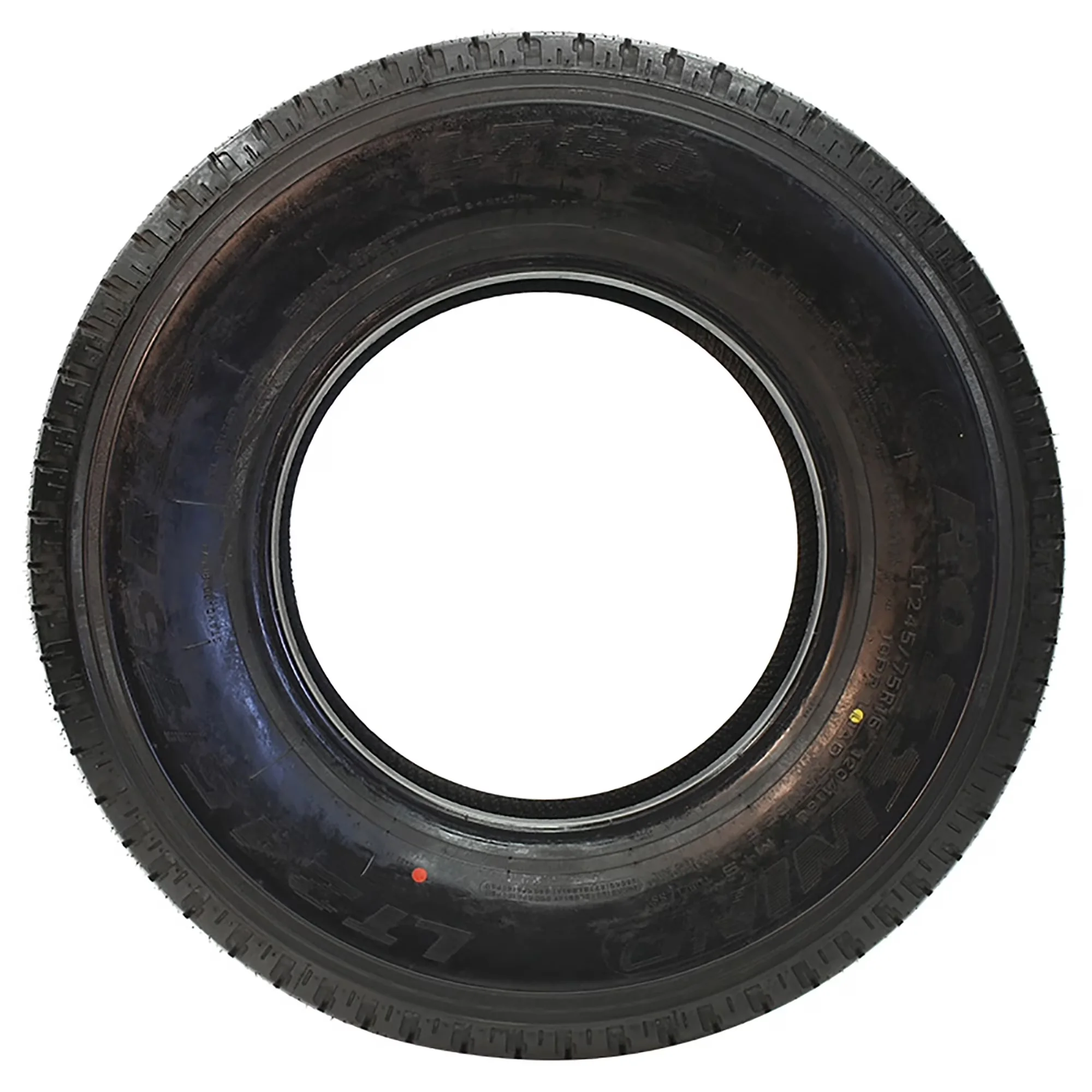 Versatile Trailer Tire with Fits Multiple Makes And Models, Size: 205/75D15, Tire Rim Not Included - Model 8125DF