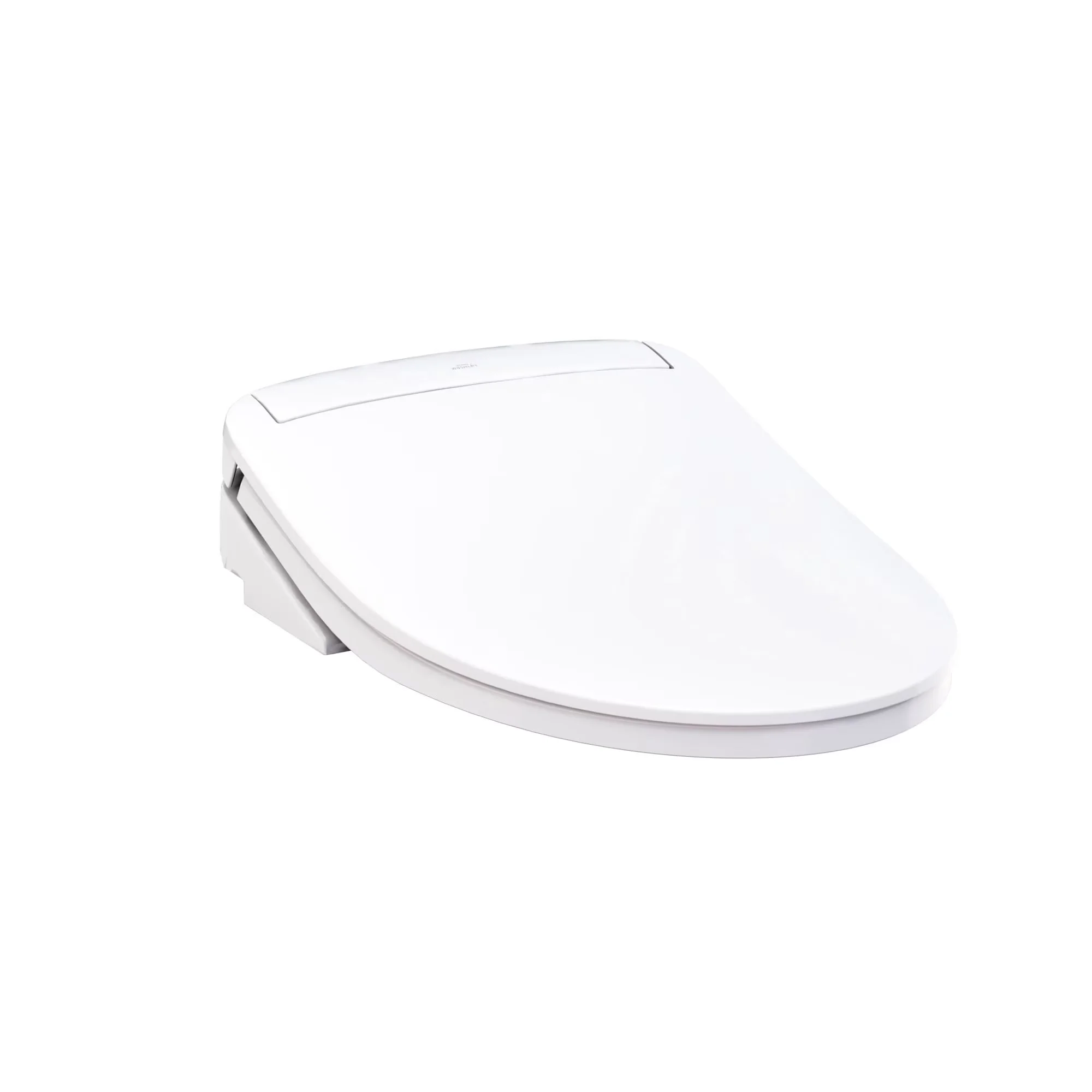 Modern Toilet Seats And Lid with Adjustable, Collection - White Plastic Model E4C05C