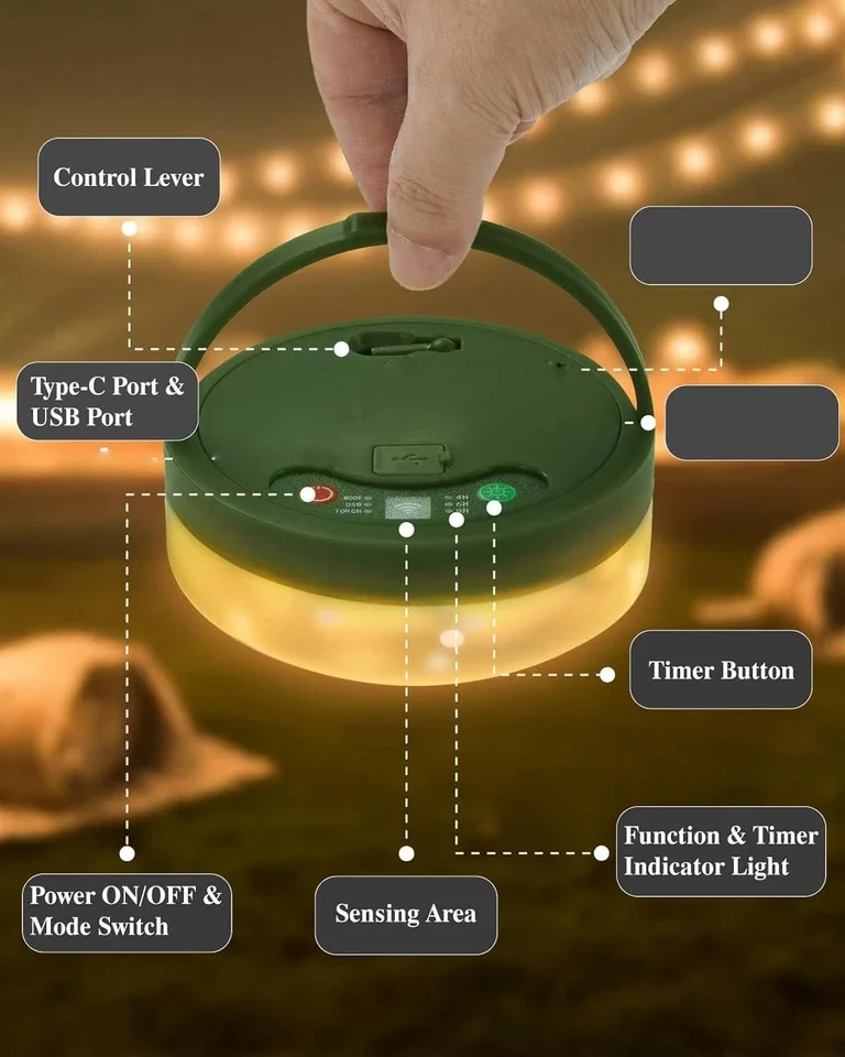 Novelty Light Modern with LED, Battery, Useful for both indoor and outdoor use. - Model 48CDF5