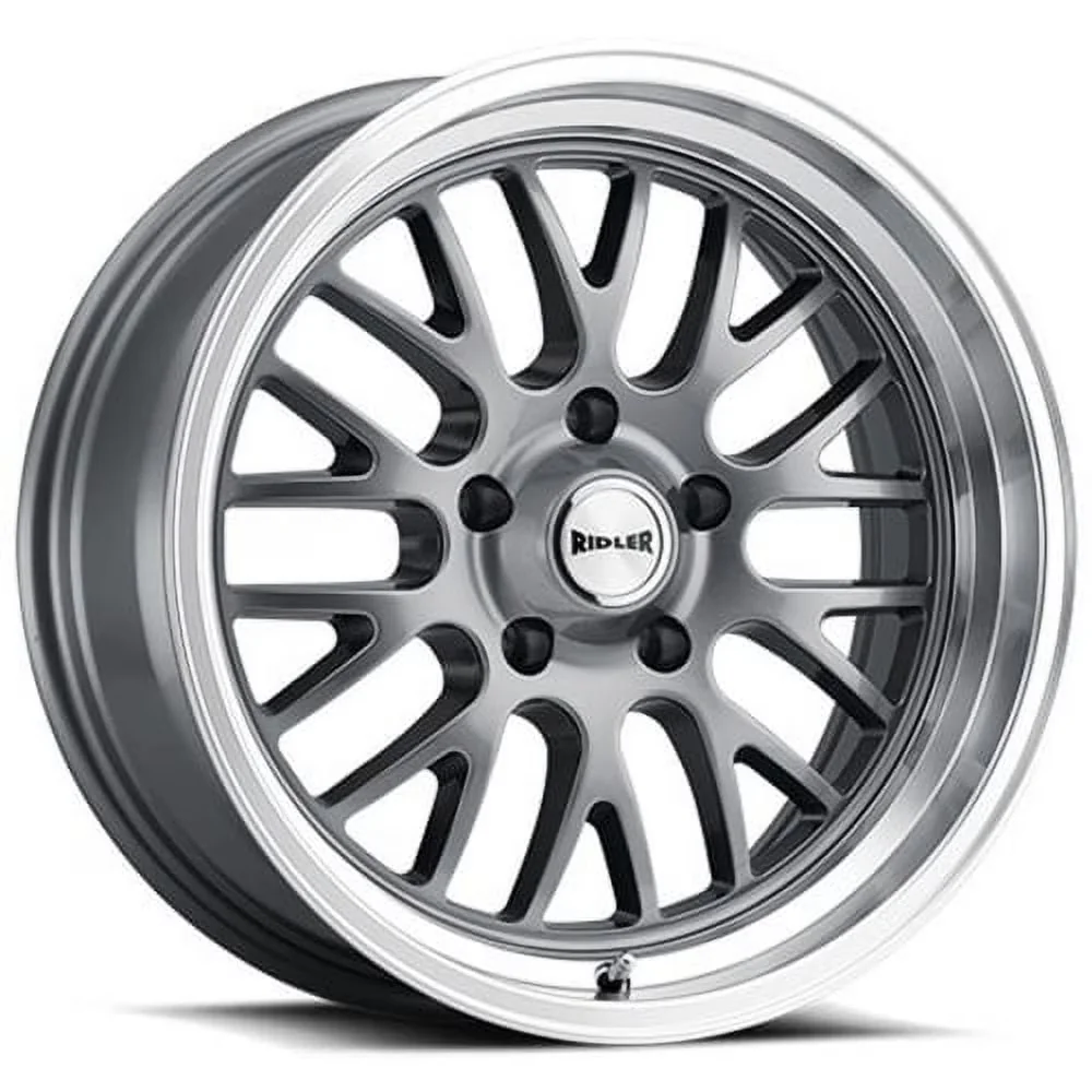 Versatile Wheels And Rim with One-Piece Construction, Gray - Aluminum 5x4 Model A88AA8