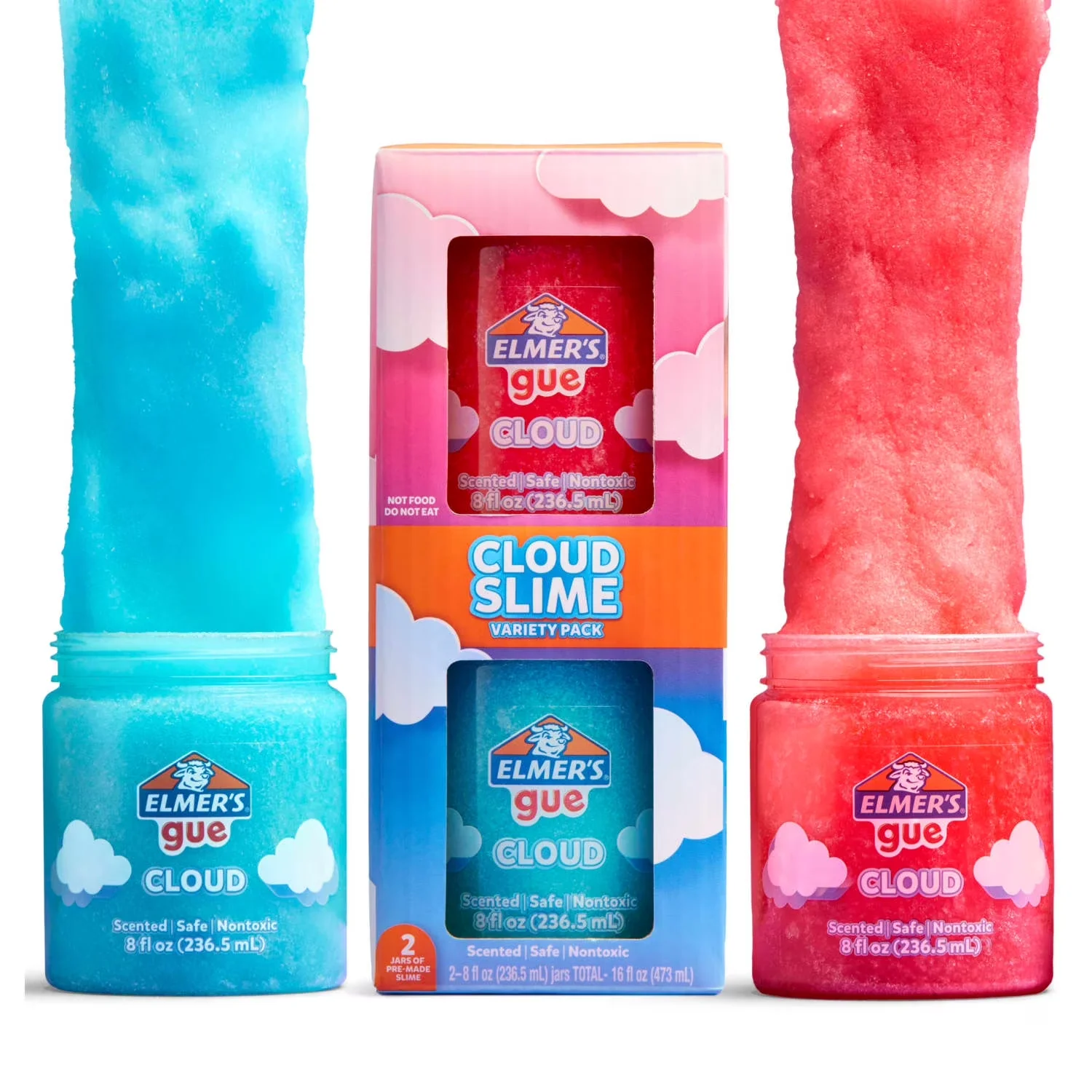 Adhesives Glues In Paint Supplies Tool Modern with Scented, safe, and nontoxic, Cloud Slime, Elmer’s Gue Premade Slime - Assorted... Model A55743