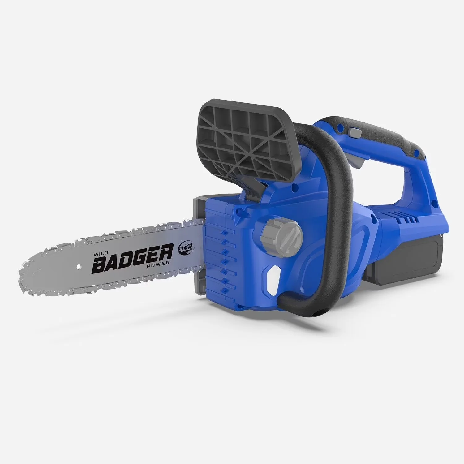 Classic Chainsaw with Battery, 20V, 4.0 Ah Battery and Charger - Blue - Space-Saving Design Model 97D15A