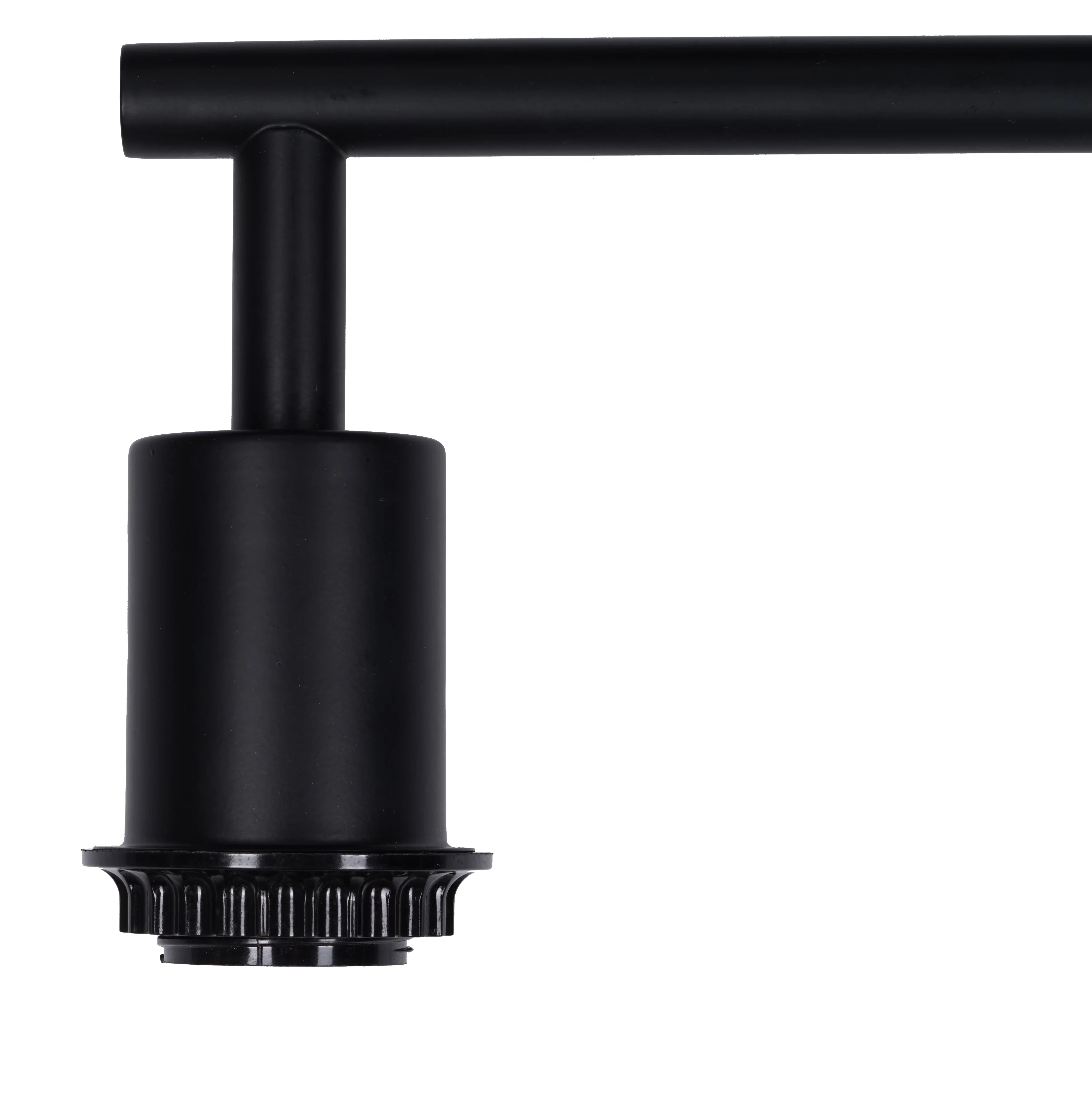 Modern Floor Lamp with LED, Adjustable Head, Eco Friendly - Black Metal Model 05846D
