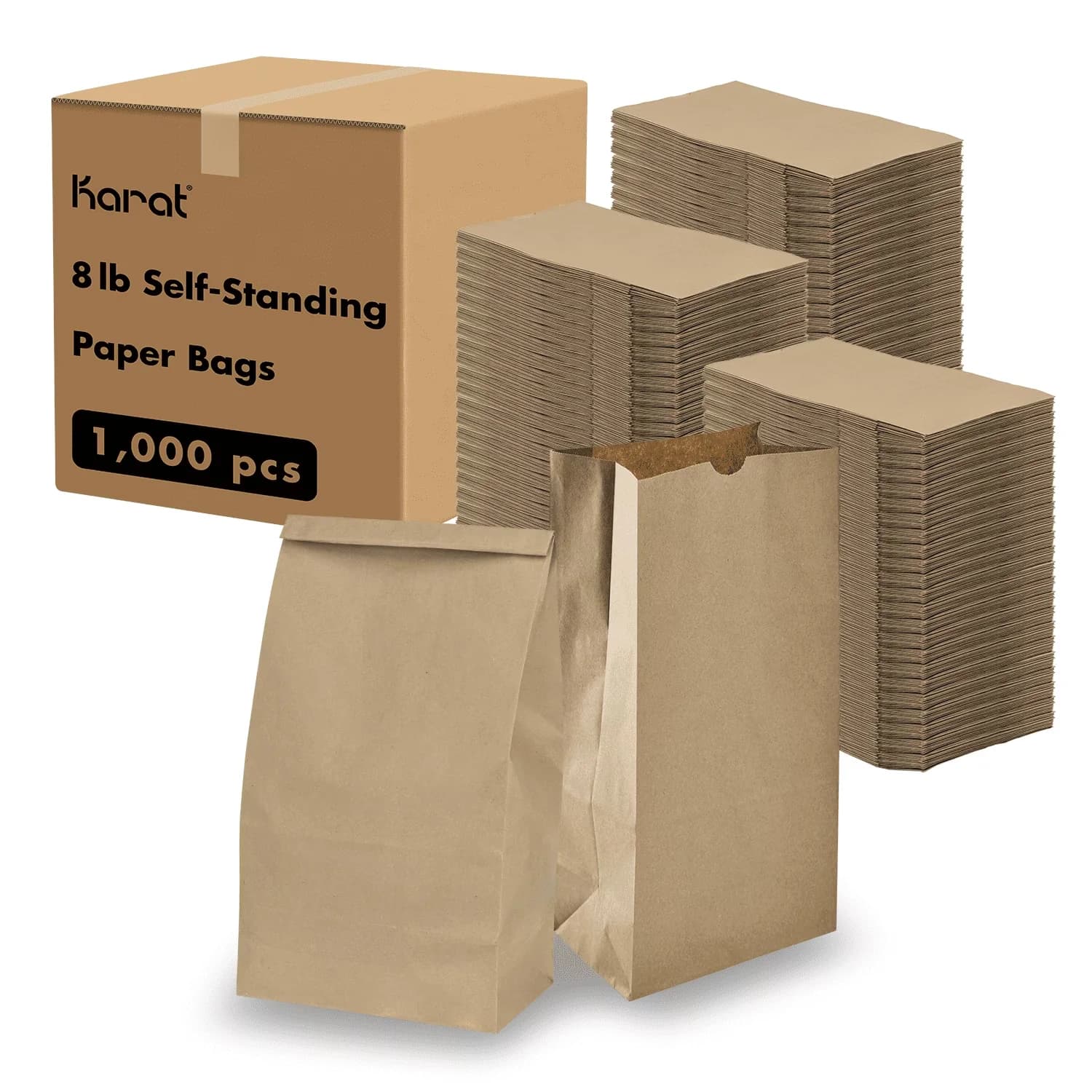 Essential Moving with Recyclable, Self Standing, Bulk Pack - Paper 8 lbs Model 22CA1C