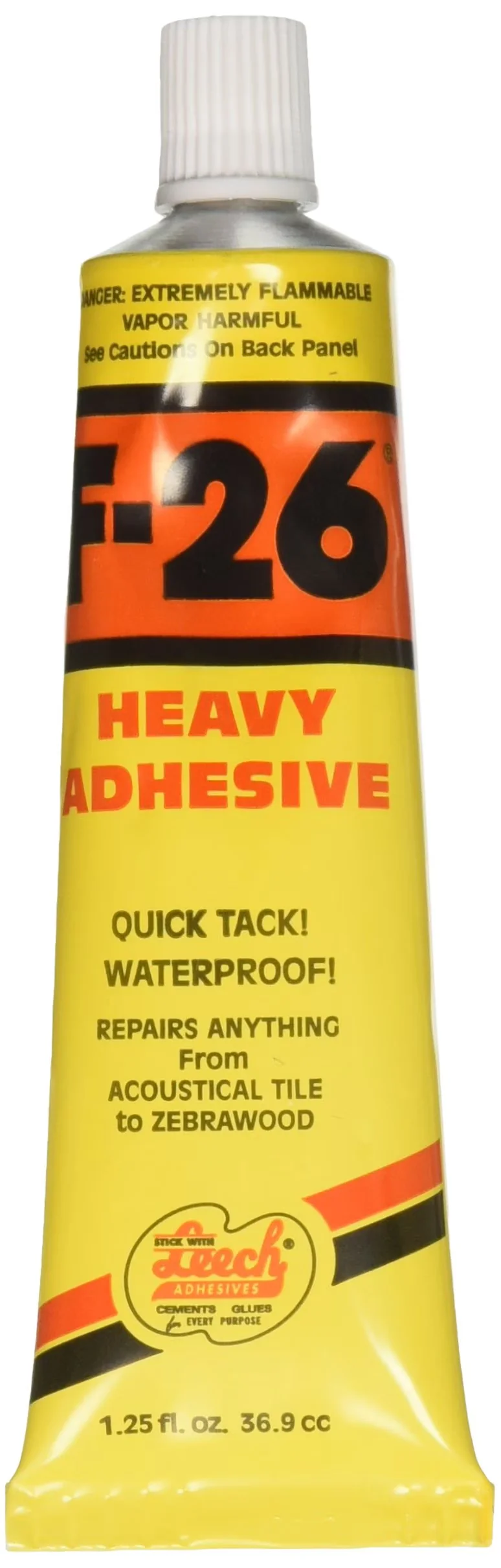 Adhesives Glues In Paint Supplies Tool Classic with Waterproof, Length 8.000, Construction Adhesive - Brown 1.25 oz Model C5C227