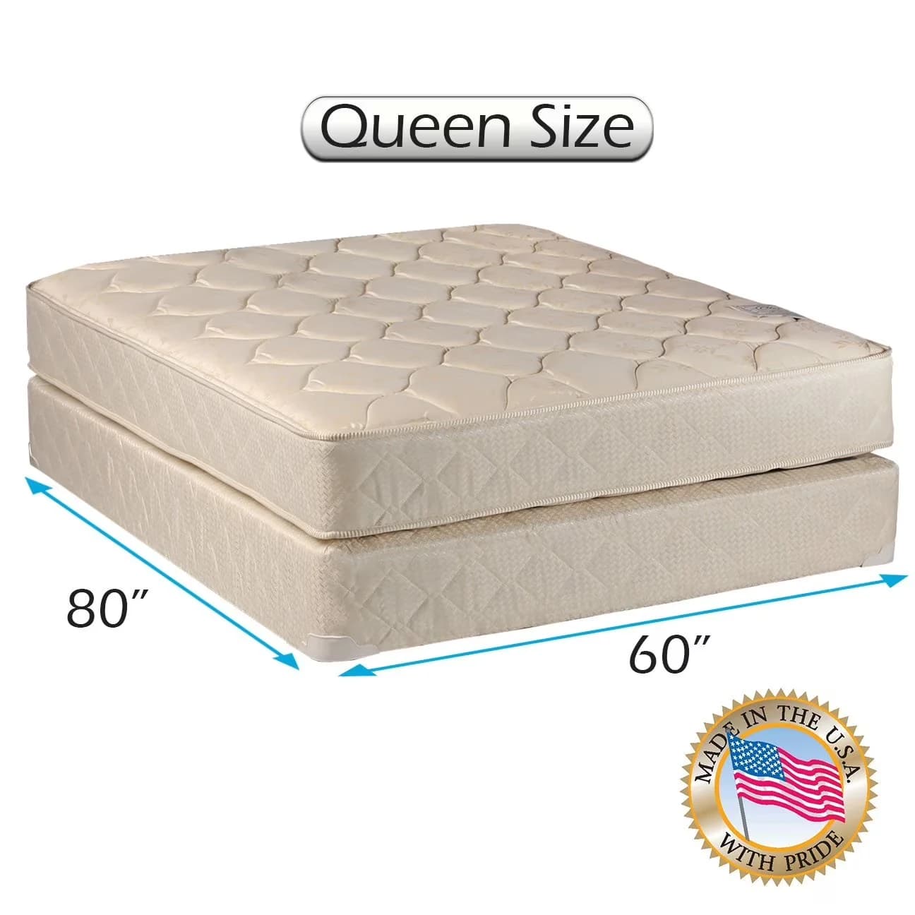 Premium Mattresses Accessory with Reversible, Superior Quality, Longlasting - Beige Polyurethane Model C37C4D
