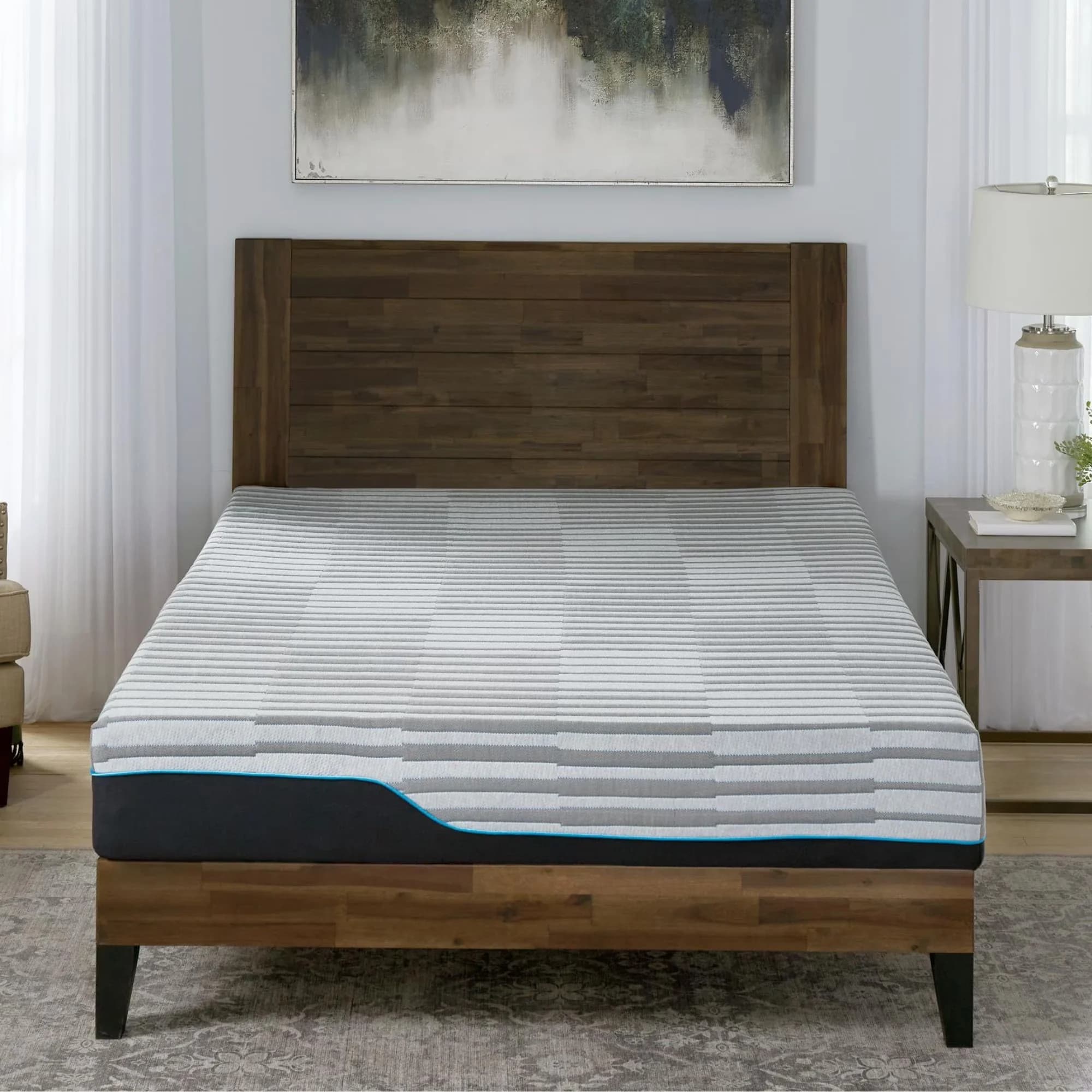 Mattresses Accessory Classic with Mattress-In-A-Box - Grey Memory Foam Model B9A2D0