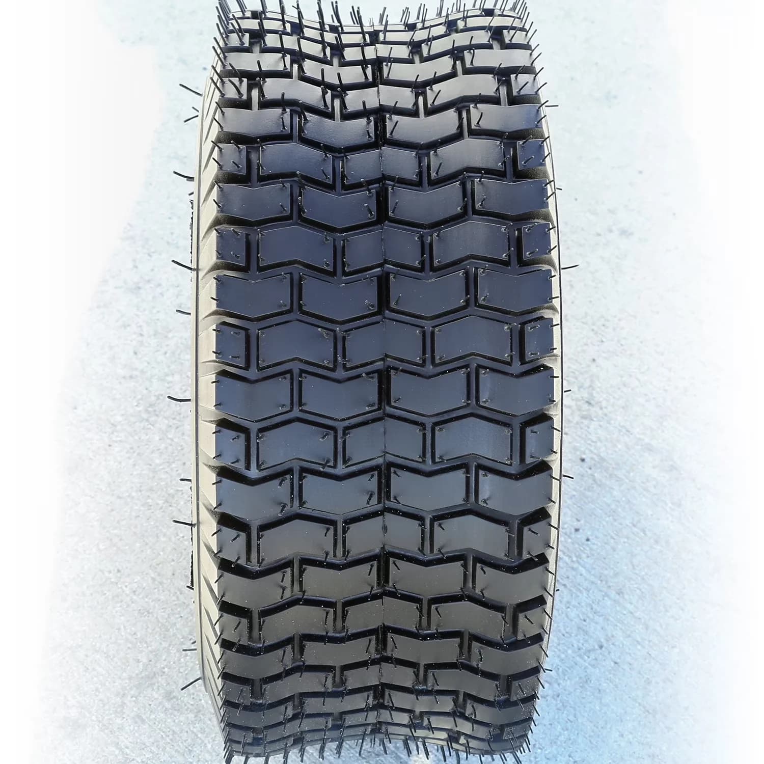 Sleek Lawn Mower Tire with All-Weather, Wet Or Dry, LG01 20X8.00-8 4 Ply and Garden - Model 201D8B