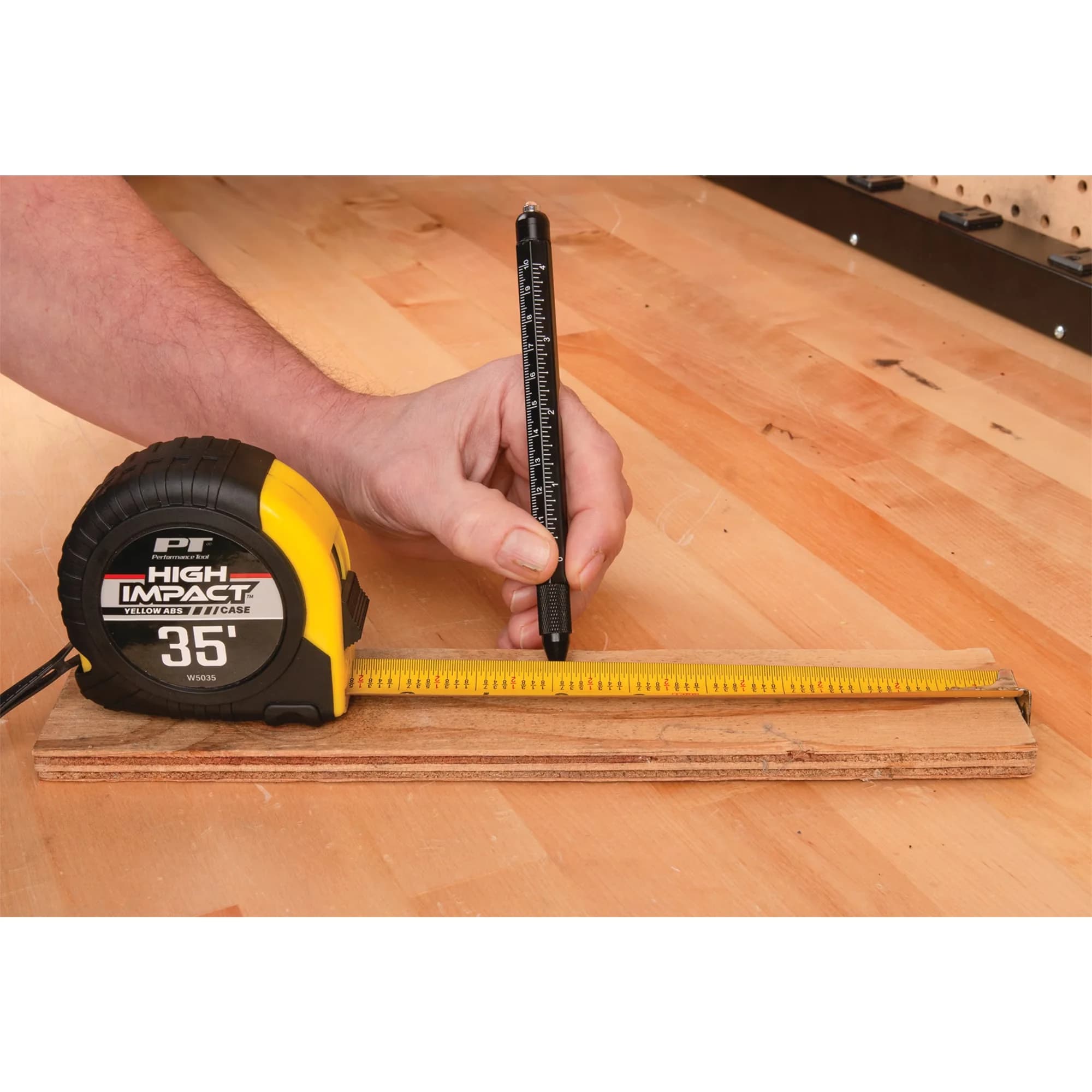Measuring Layout Innovative with Durable, W5035 35-Foot 1-Inch Tape measure, Yellow - Polycarbonate Yellow Model 0CD50C