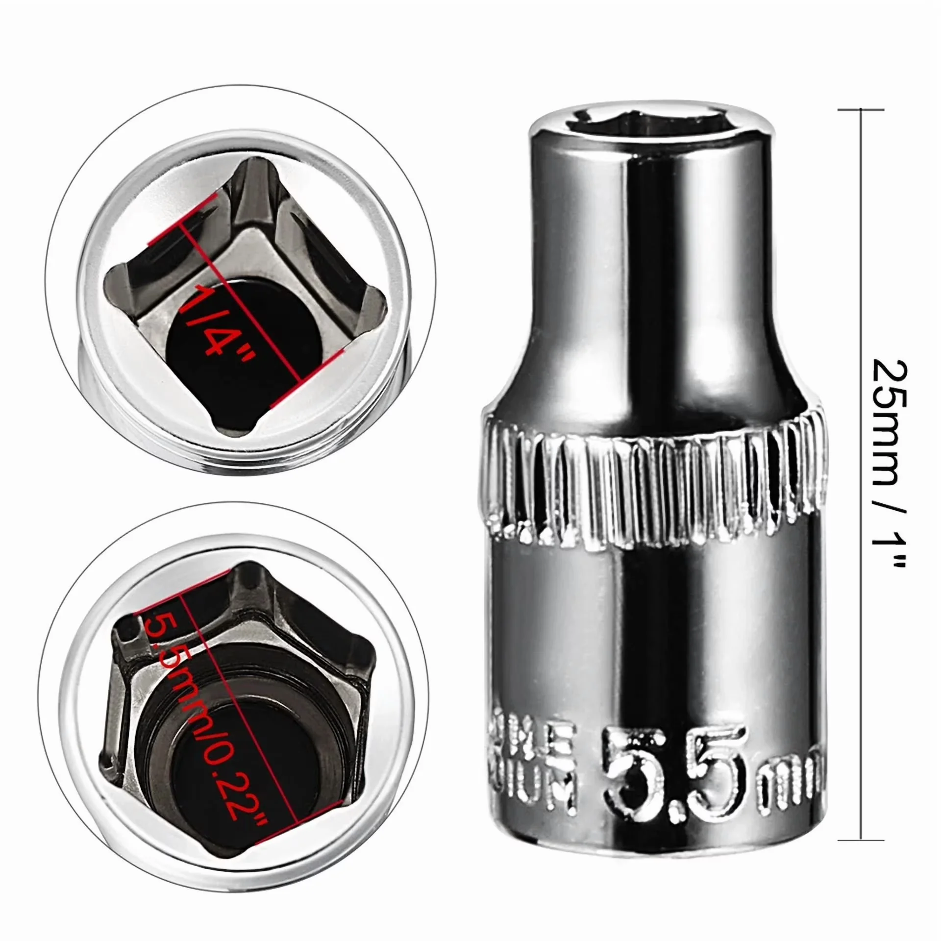 Reliable Hand Tool Set with 2Pcs - 1/4-Inch - Residential Grade Model 8B1445