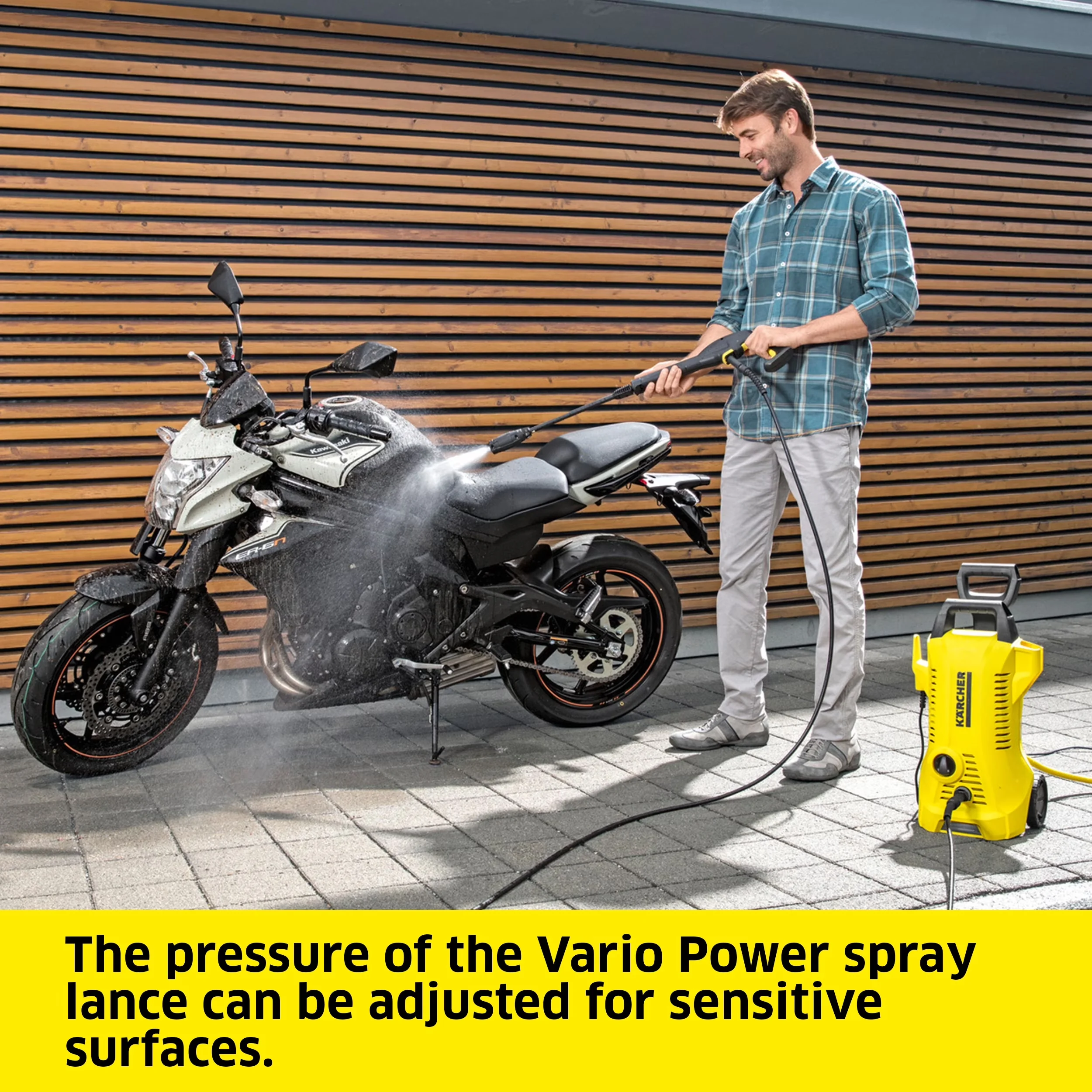 Reliable Pressure Washer with Adjustable Wand, K2 Power Control CHK, 1.45 GPM - Model 1FAA9B