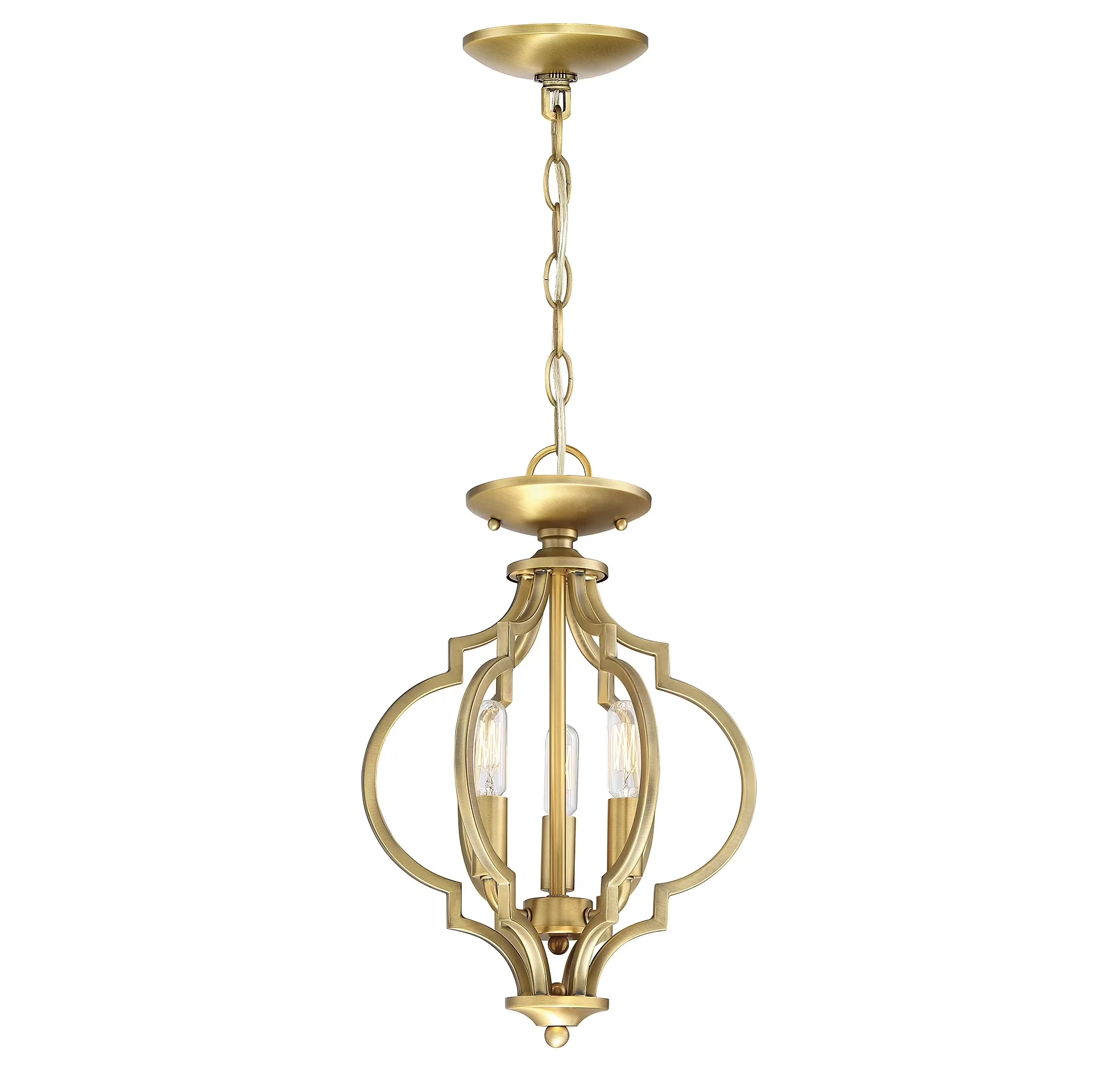 Ceiling Lights Fixture Quality with Incandescent, Transitional - Metal Gold Model 37B41B