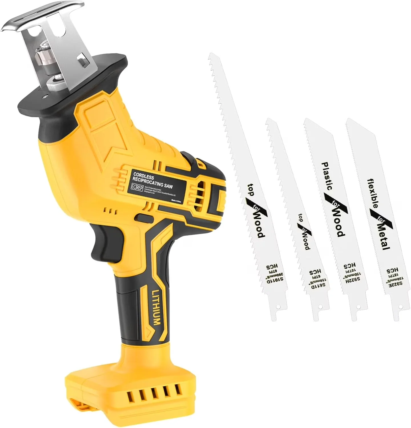 Efficient Power Saw with Battery, 150W, 20V for Home and Office - Model E69E5E