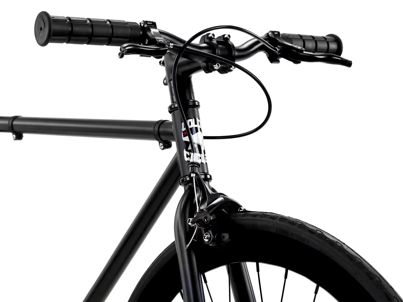 Quality Road Bike with Adjustable Height, Adjustable Seat, Single Speed Fixie - Vader Model AF51EC