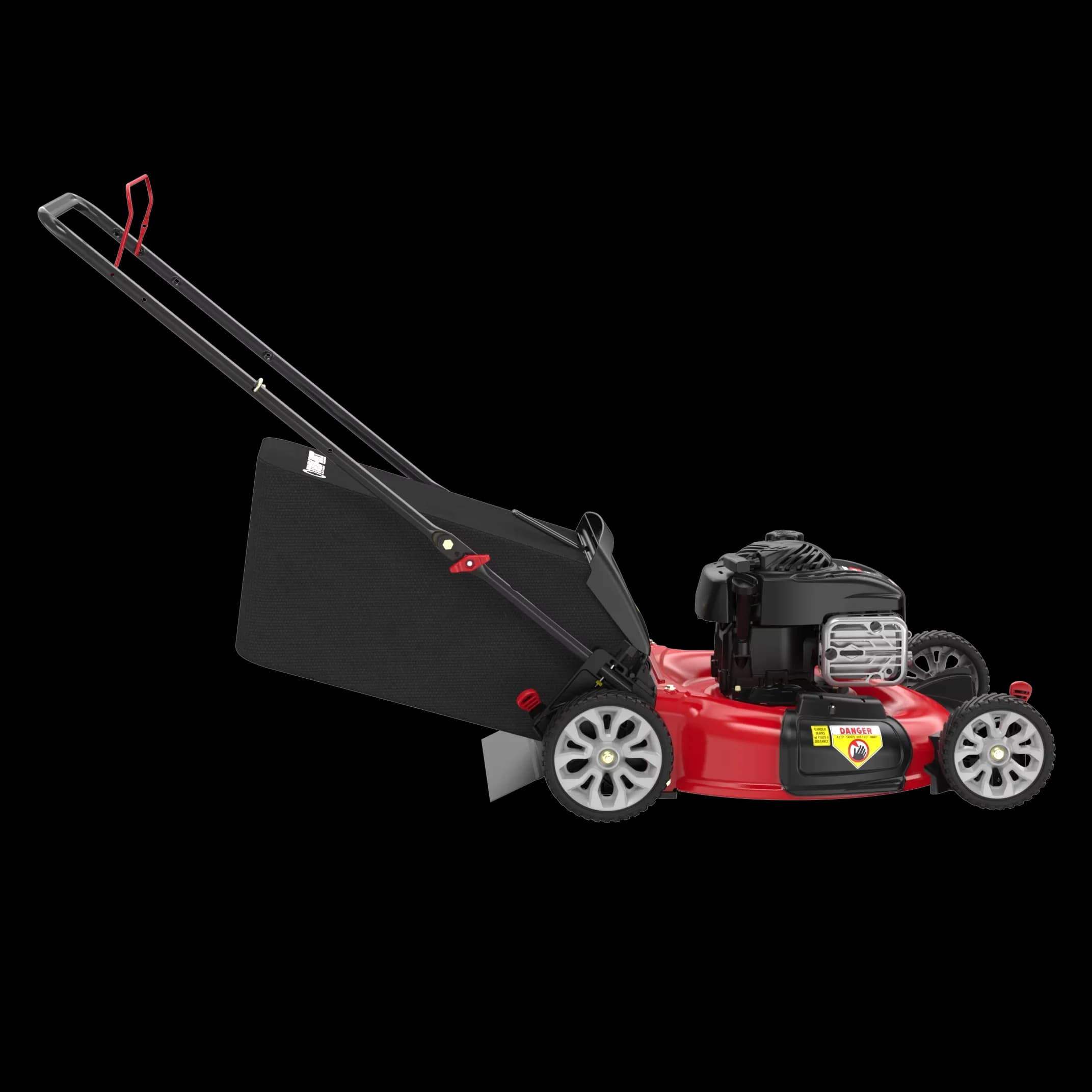 Compact Push Mower with Mulching, Adjustable Cutting Height, TB120 - Black Model 29B8EC