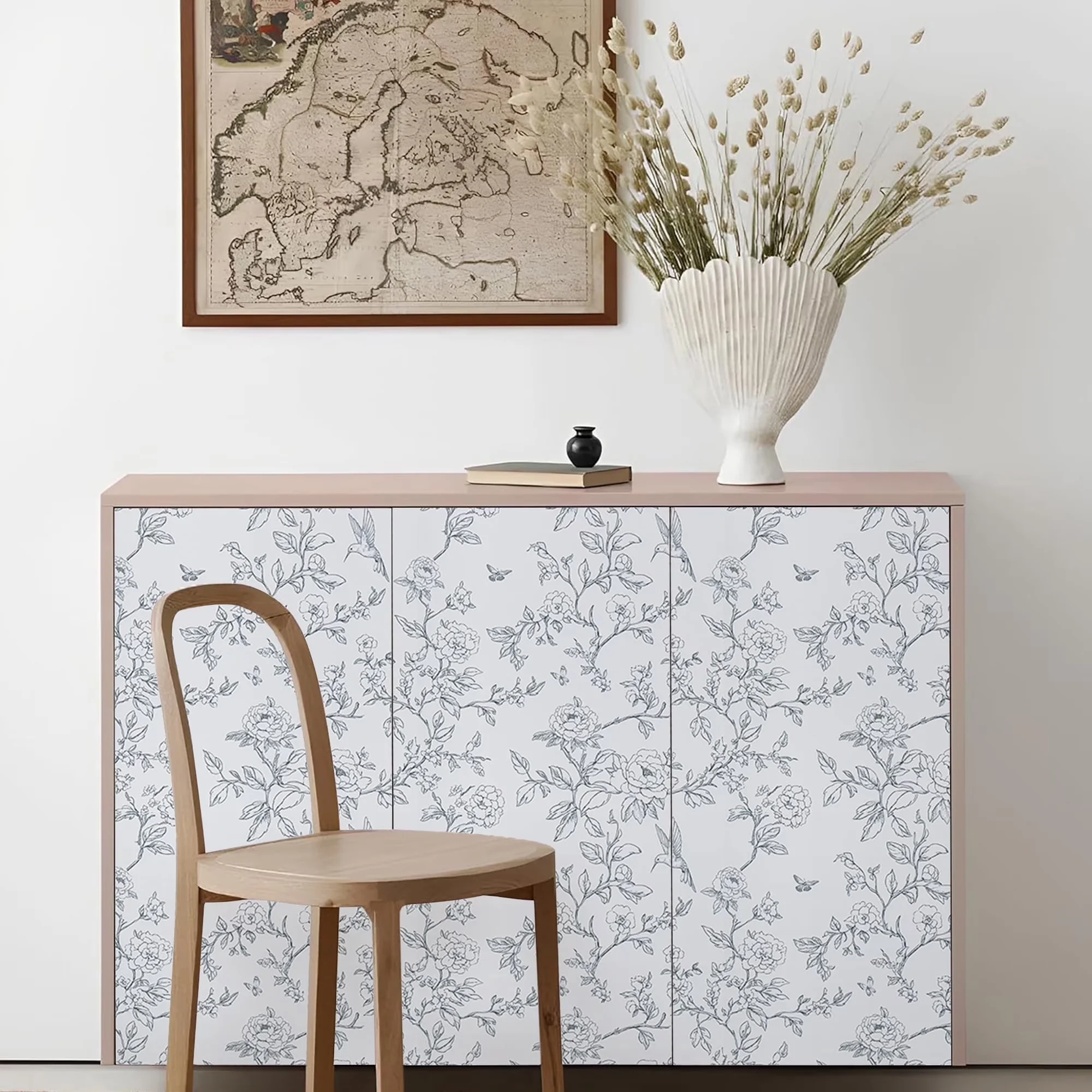 Innovative Wallpaper with Material: Vinyl - Multicolor Pvc for Home Floral Model B9F332