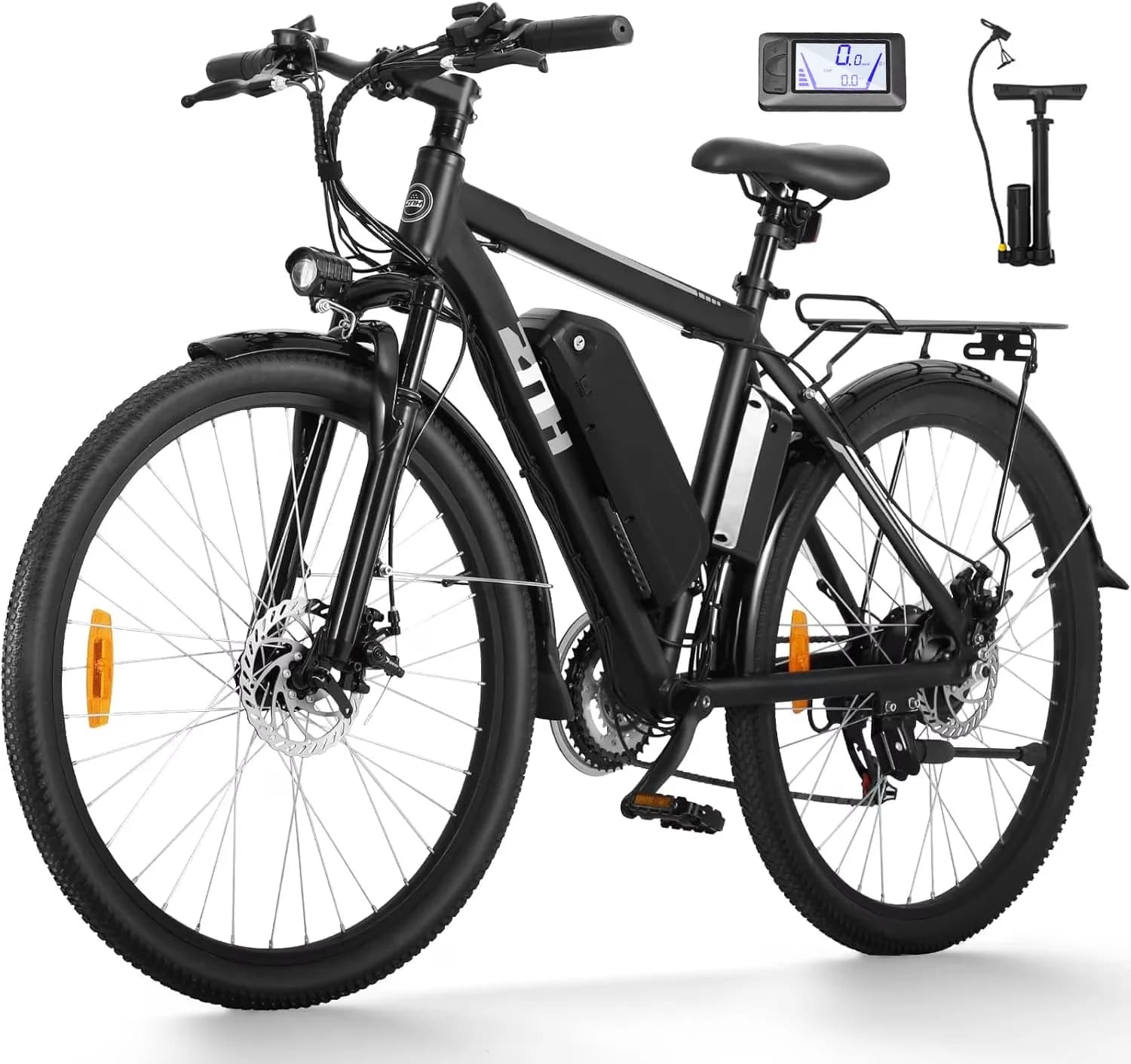 Electric Bike Stylish with 1000W, 52V, Adjustable Speed - Black - Satisfaction Guaranteed Model 7DD066