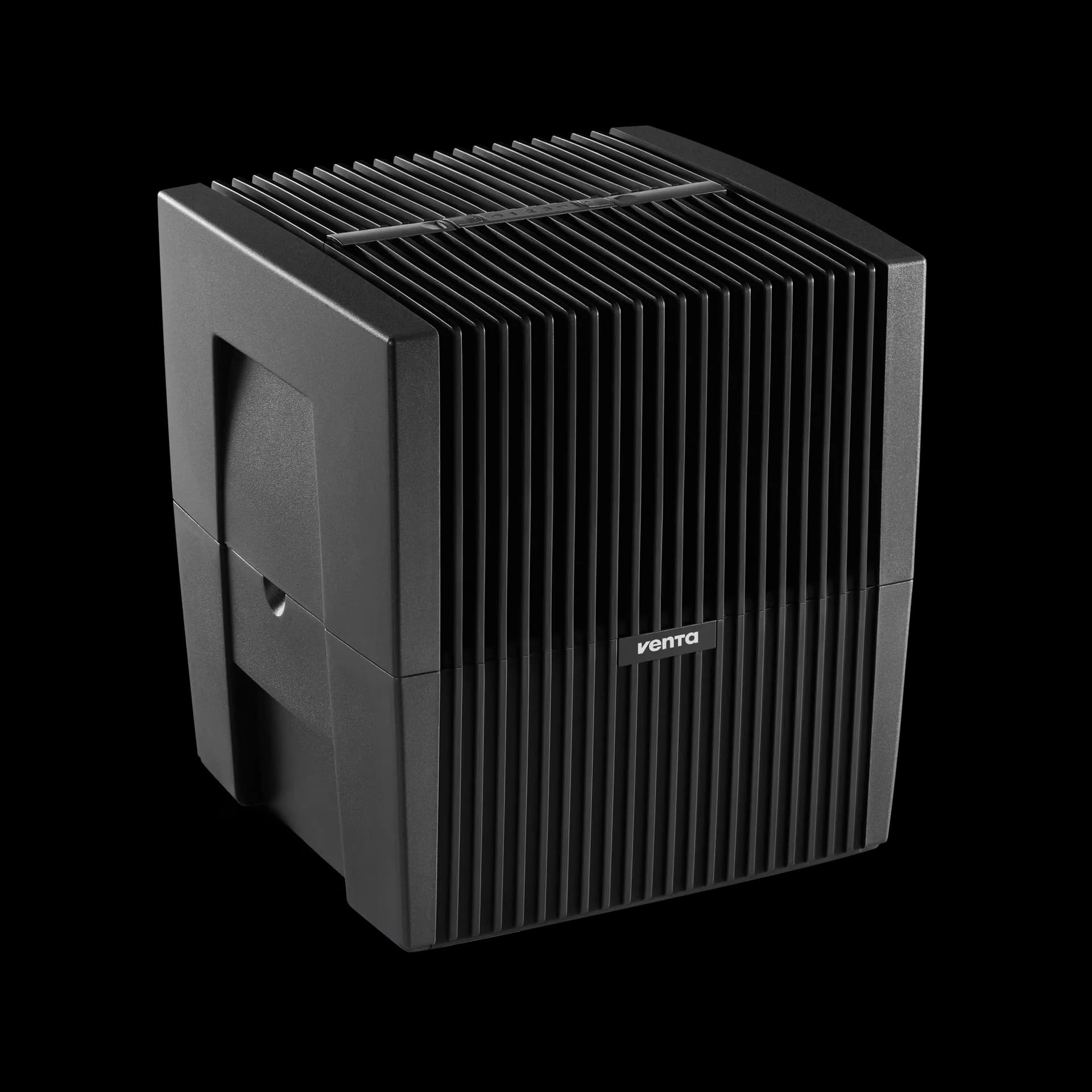 Humidifier Innovative with Empty Tank Indicator, Automatic Moisture Control, Variable Speed - Black Model BED3FE