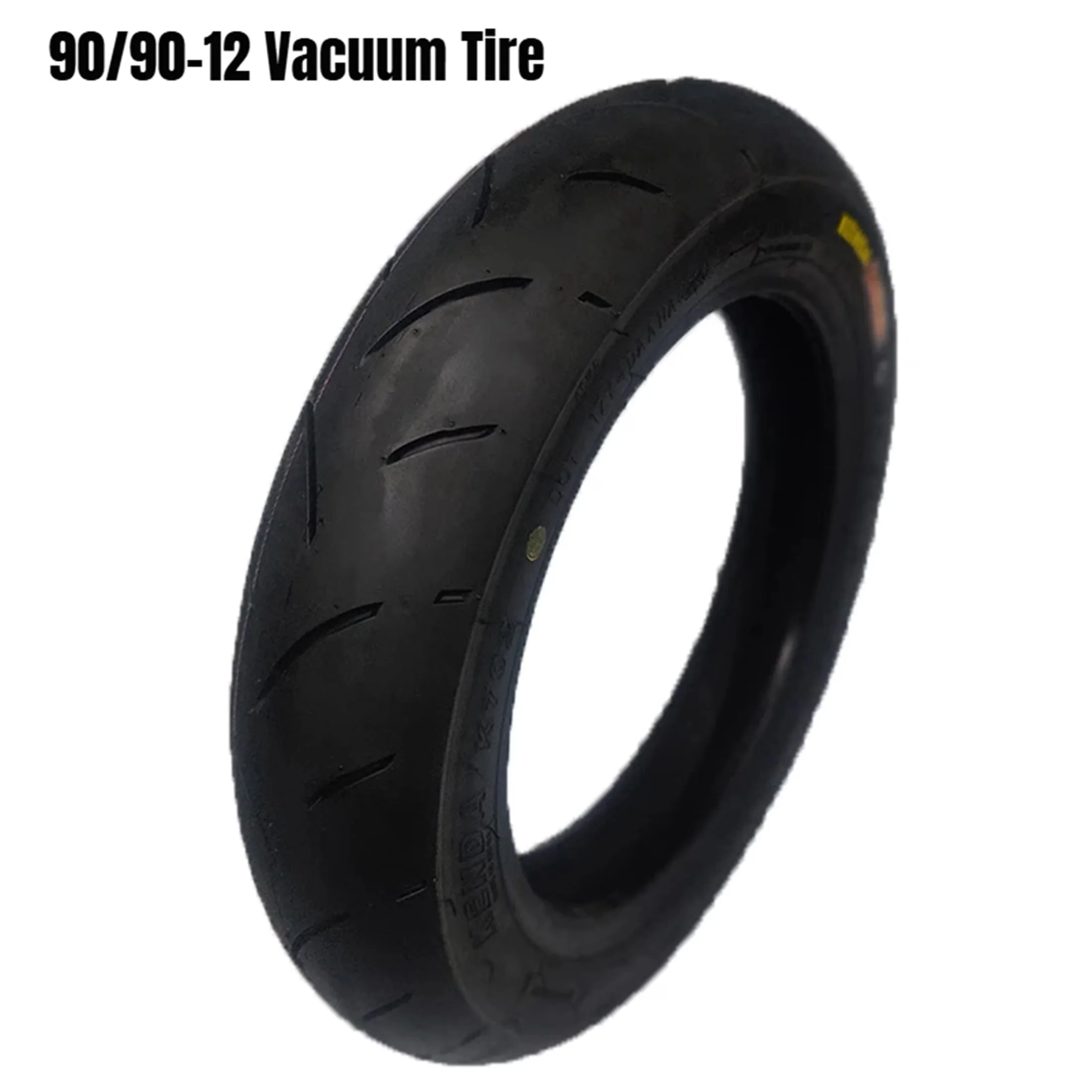 Motor Home And Rv Tire Compact with Anti-Skid Wear Tire, 12 inch Tubeless Replacement, 90/90-12 Street Vacuum - Model 9E45EE