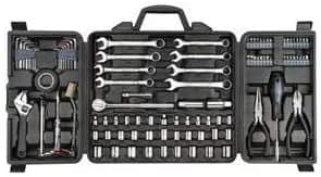 Hand Tool Set Sleek with Tools 103pc Mechanics Non Powered Kit - Blue - Durable Build Model B0CB9D