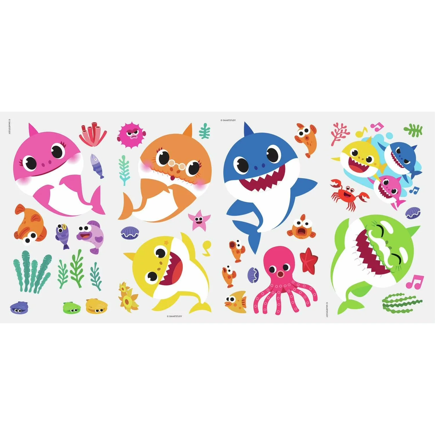 Quality Wallpaper Wall Decals Wall Covering with Reusable, Reuse from one space to the next, Toddler Room Decor - Multicolor Vinyl Model F60E1C