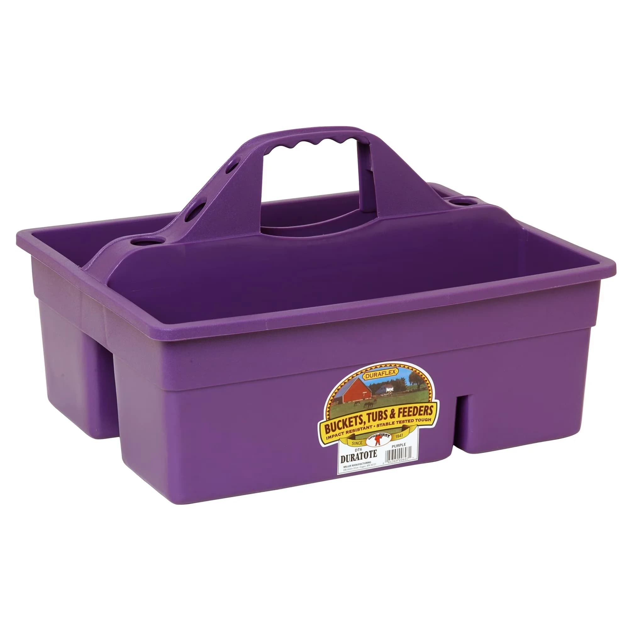 Stylish Toolstorage with Carrying Handles, Purple, Material: Plastic - Purple Plastic Model FAE486