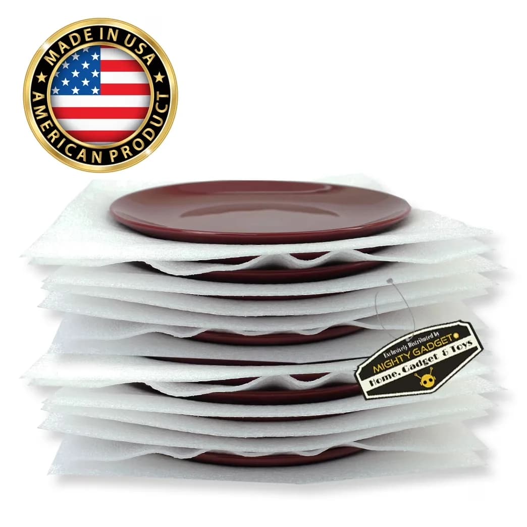 Modern Moving with 100 Pack", 12"" x 12"", 1/16"" Thickness - Low-Density Polyethylene White Model 7B2F53