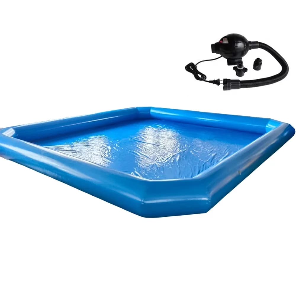 Efficient Inflatable Pool with Puncture Resistant, Family Swimming - Satisfaction Guaranteed Model 1907E2