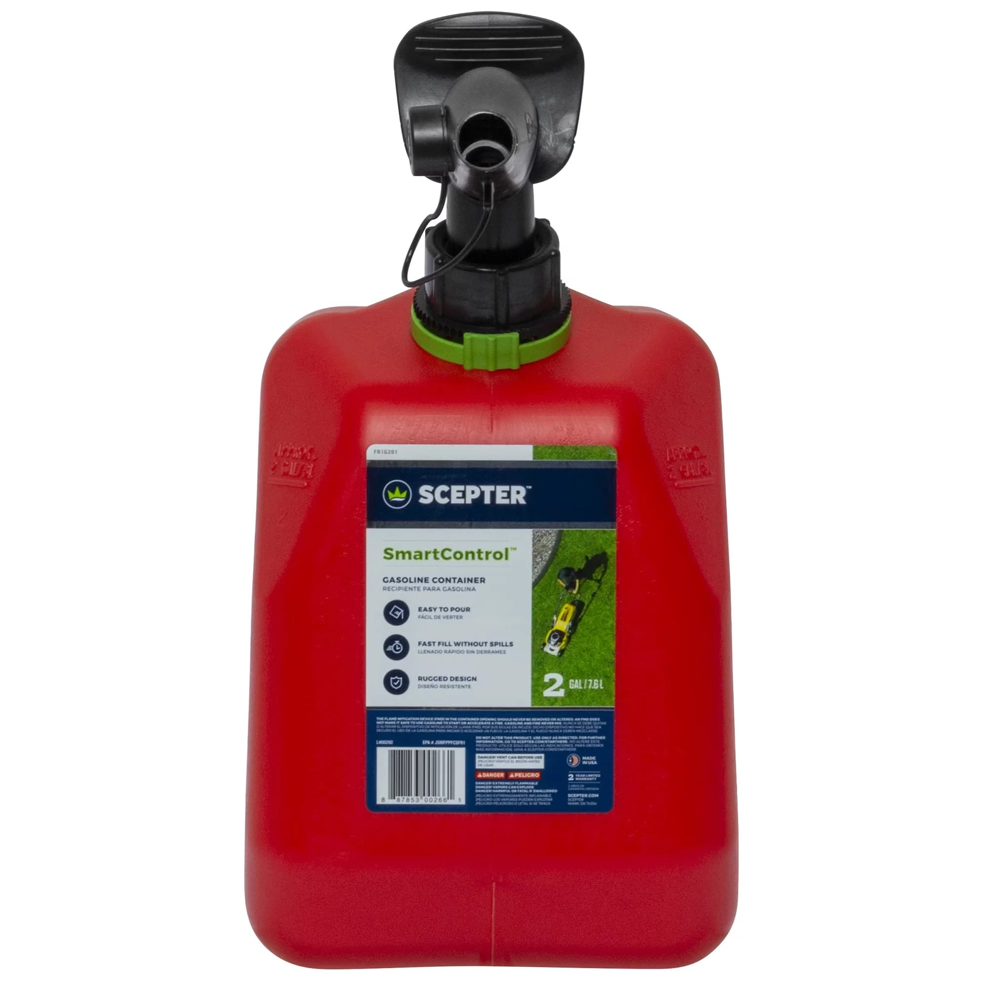 Durable Replacement Parts Accessory with For Emergency, Spill-proof Design - Plastic 2 gal Model F82FD6