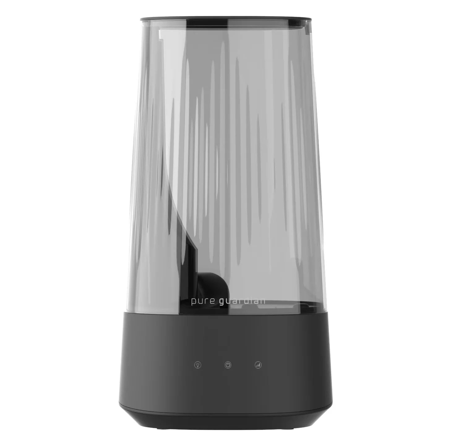 Compact Humidifier with Water Level Indicator, Oil Diffuser, Empty Tank Indicator - Black Model 8F8E16