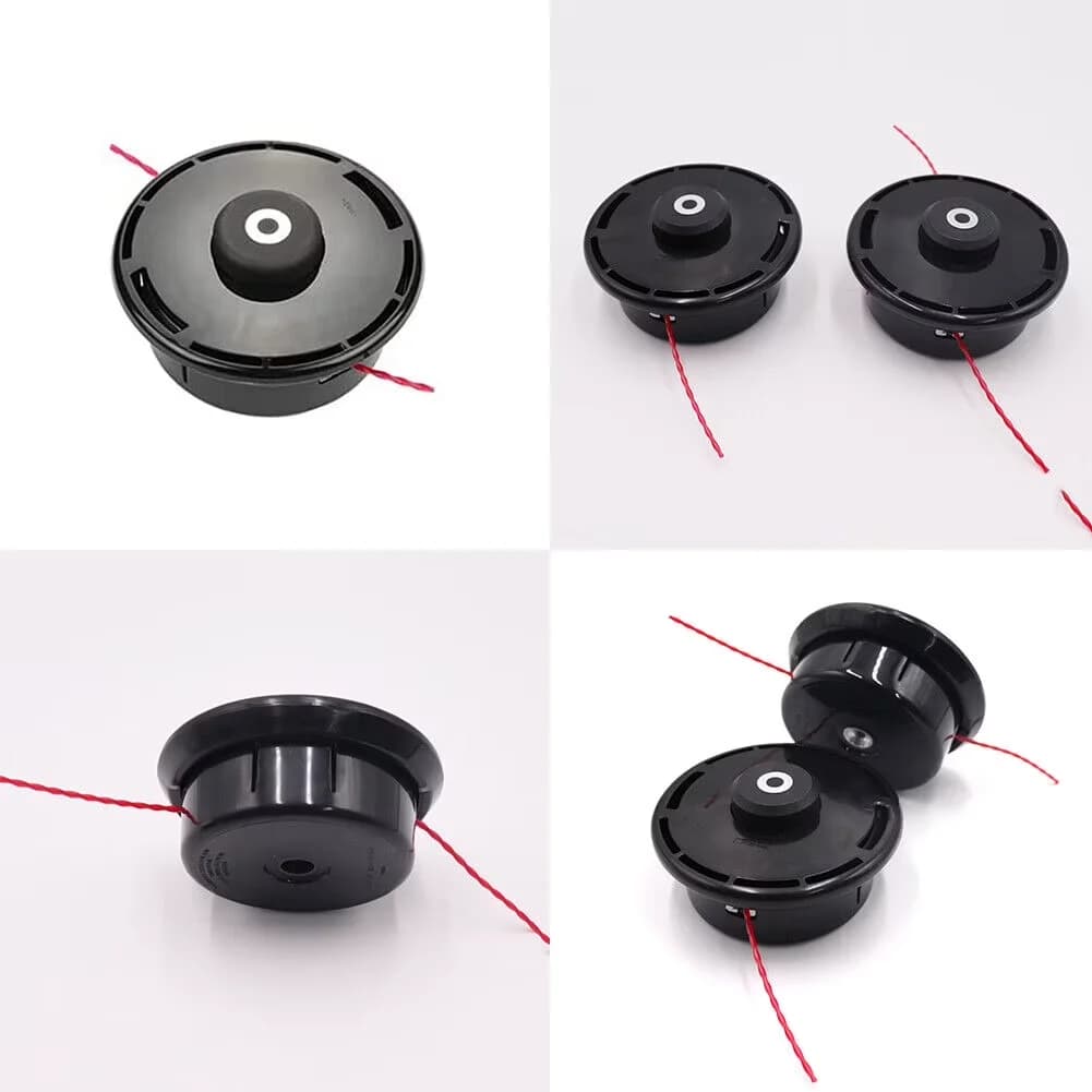 Replacement Parts Accessory Essential with US 3 Pc Fast String Trimmer Head RED MAX - Plastic Model A44004