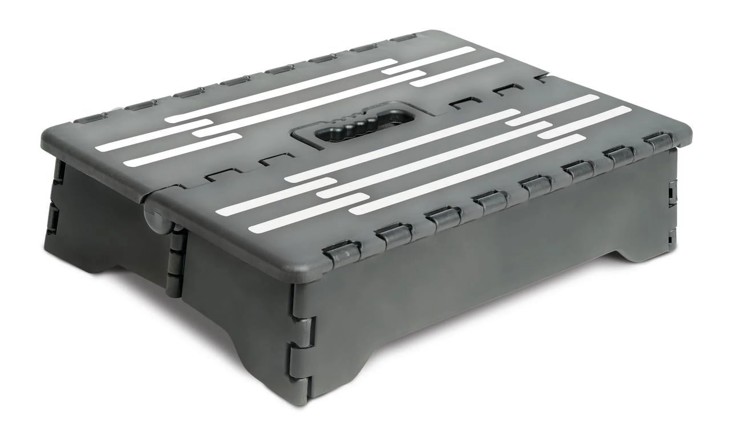 Modern Ladders And Step Stool with Foldable, Portable Folding - Plastic, Rubber Black Model A283E1