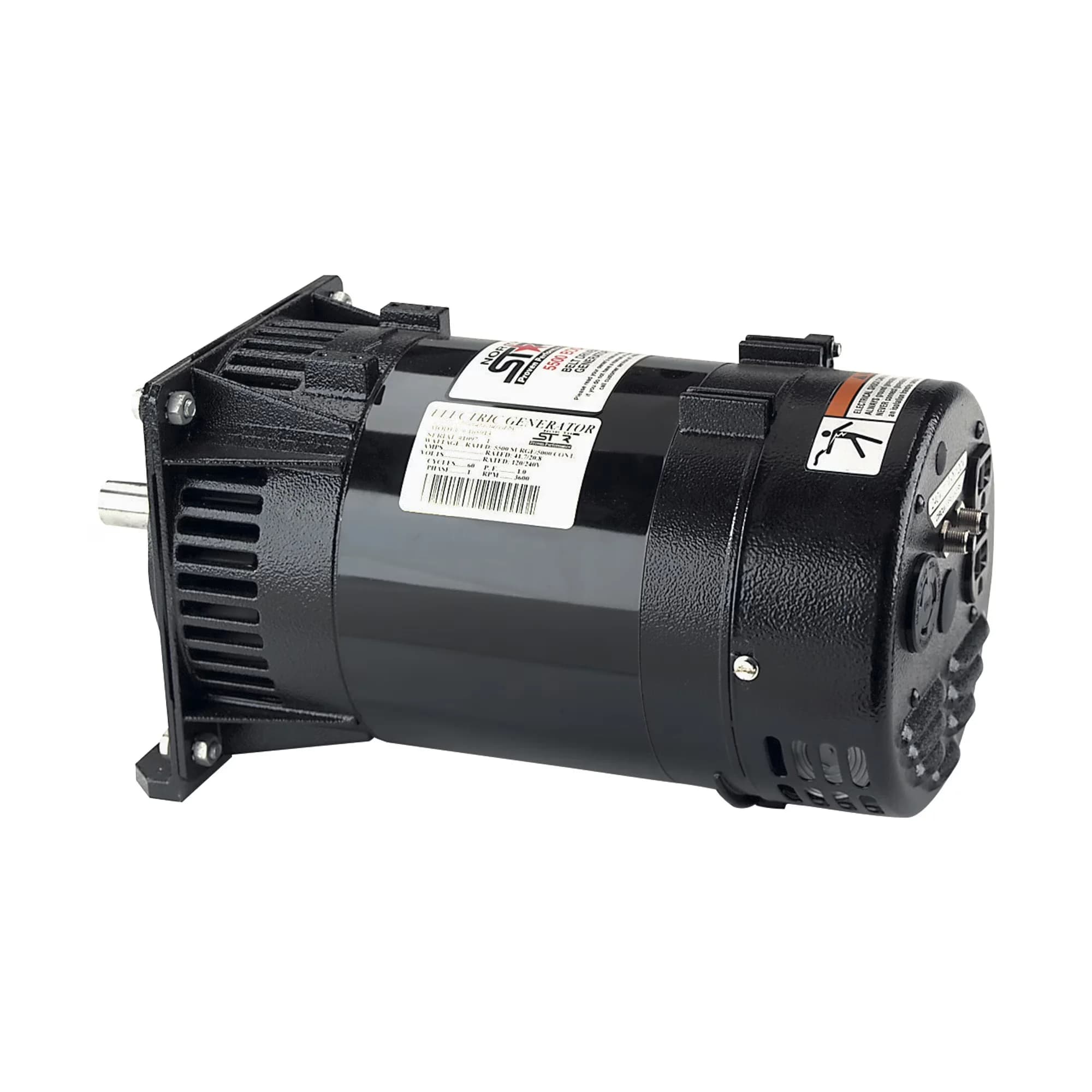 Generator Modern with Overload Protection, Belt Driven Head, 5000 Rated Watts - Model FEA091