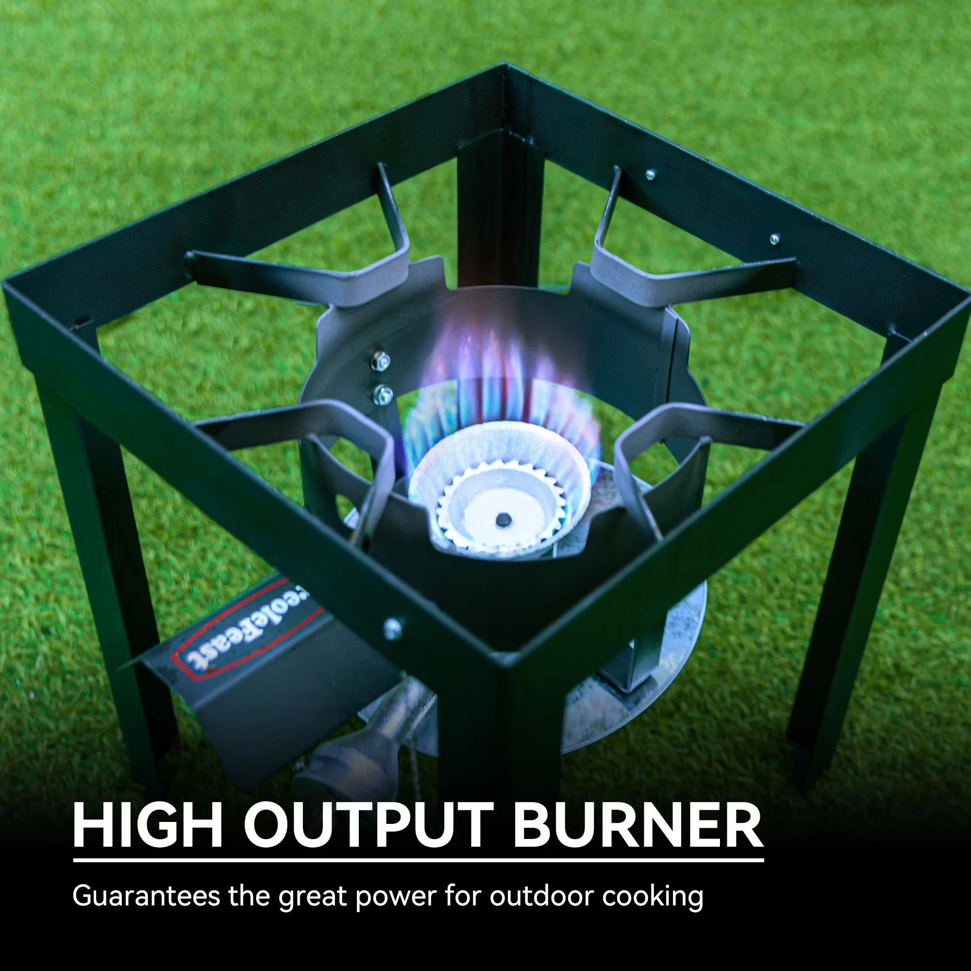Compact Outdoor Fryer with 50000 BTU, 30 qt 50000 BTU Aluminum Turkey - Aluminum Model 20155F