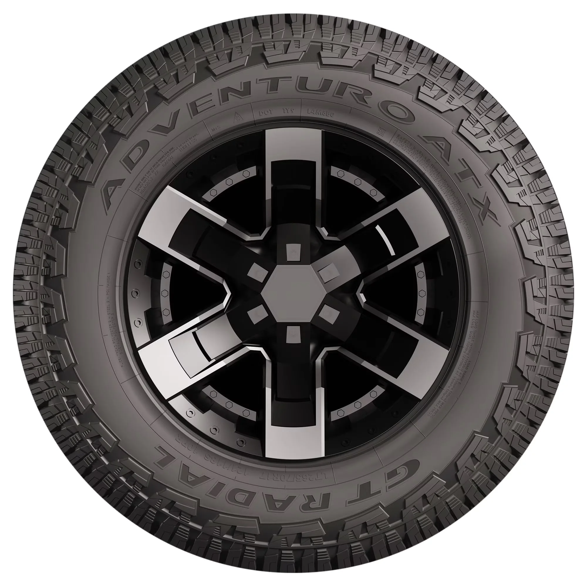 Efficient Truck Tire with Wet Or Dry, Fits Multiple Makes And Models, Compatible With Multiple Cars - Model 733792