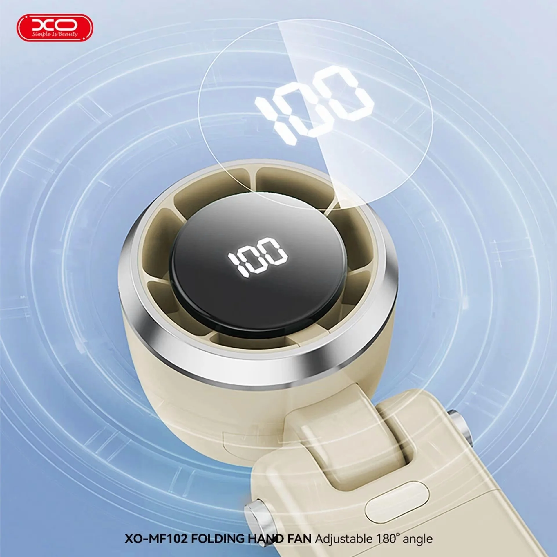 Stylish Fans In Cooling with Battery, LED, Easy to use and practical for everyone. - Model FCE9B6
