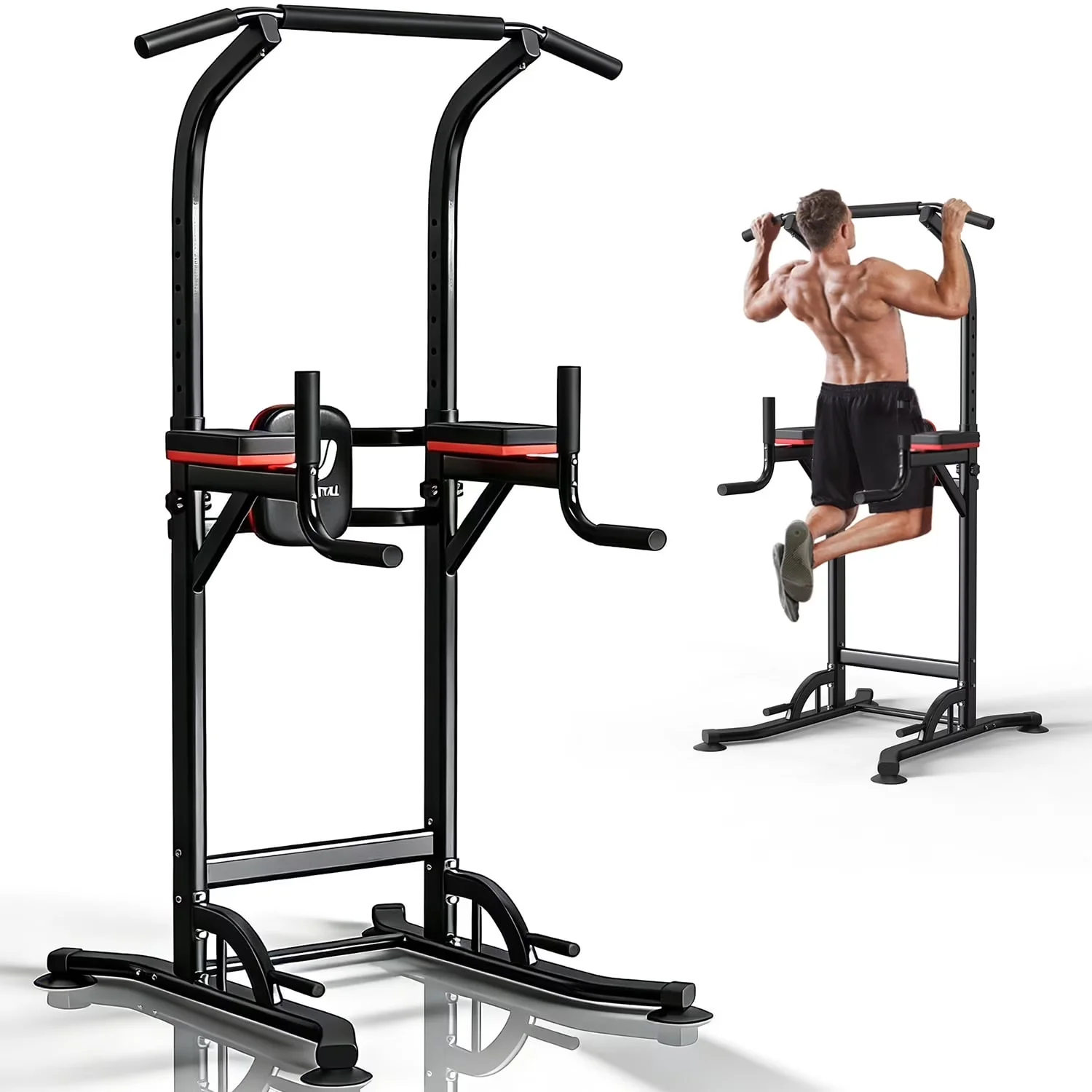 Premium Home Gym with Adjustable Height - Steel, Wood, Epe Filling, Pu for Home Model AB1741