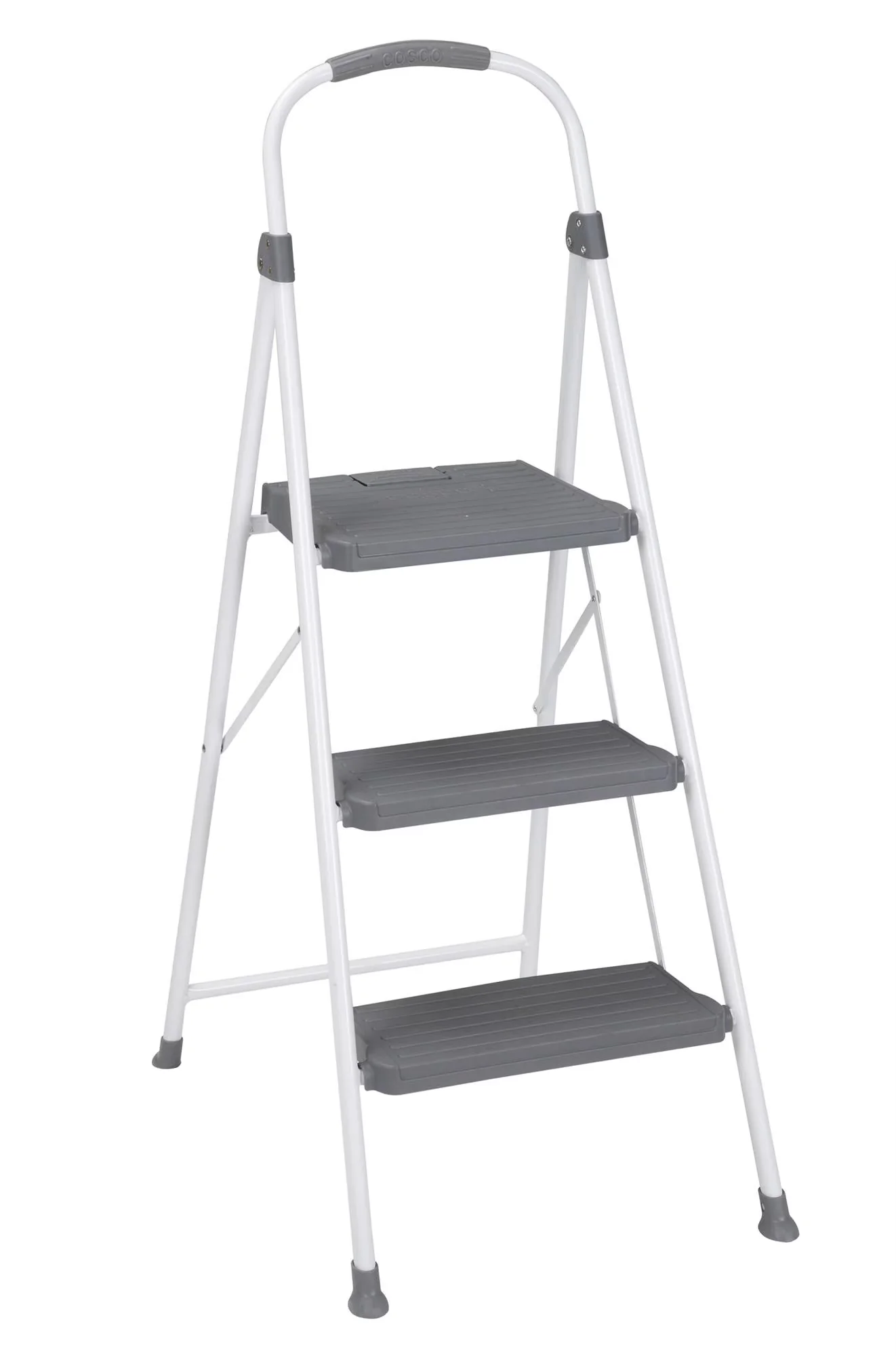 Modern Ladders And Step Stool with Foldable, 8ft 10in Max Reach) - Metal, Plastic Model D71748