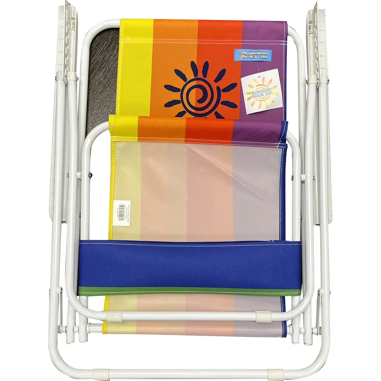 Professional Beach Chair with Adjustable, Folding, The Islander Group High Back Folding - Multicolor Model FE1434