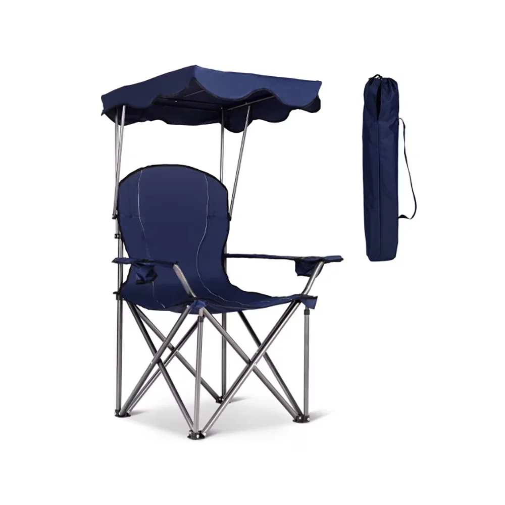 Beach Chair Durable with Folding, Patio Chairs, Camping Chairs - Blue - Low Maintenance Model C55BA5