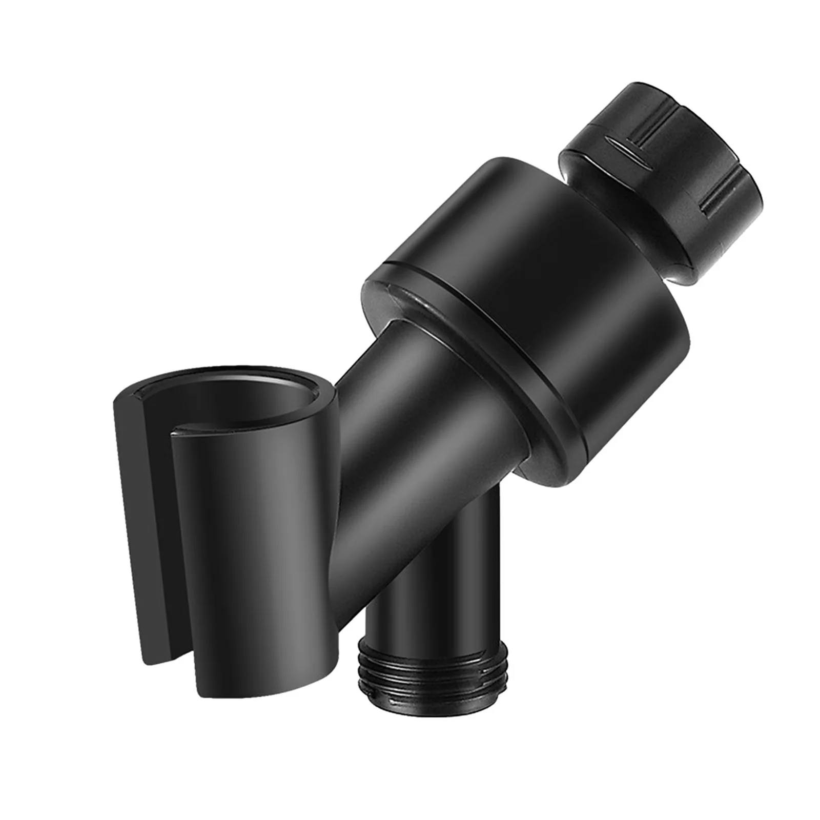 Innovative Shower Head with Handheld - Black Abs - Sleek Profile Model A6F0E4