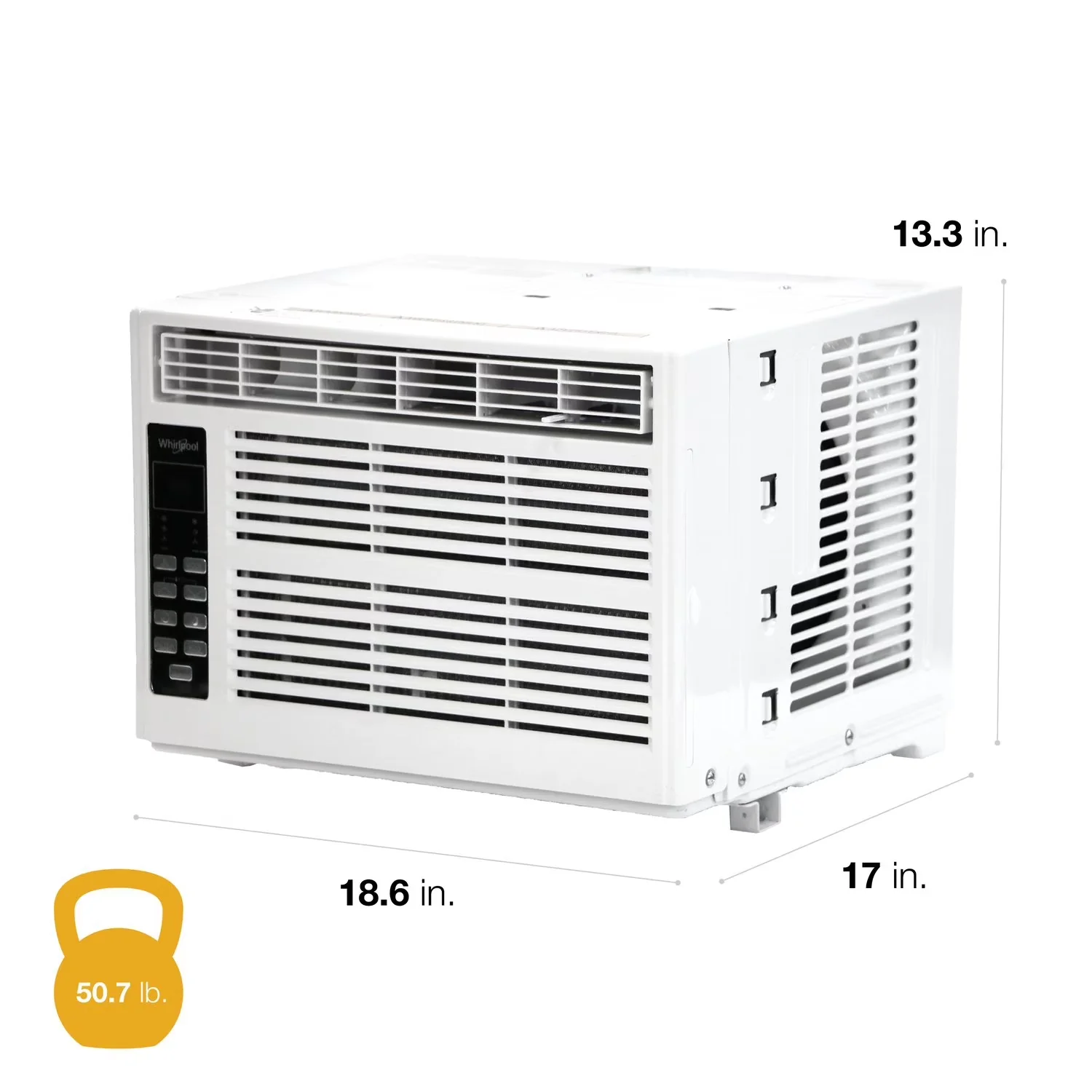 Air Conditioner Versatile with 8000 BTU, Remote Controlled - Multicolor Model FCDB1E