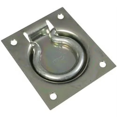 Professional Kitchen Renovation with V177 3" x 3-1/2" Flush Ring Pull - Steel Gray Model D9770E