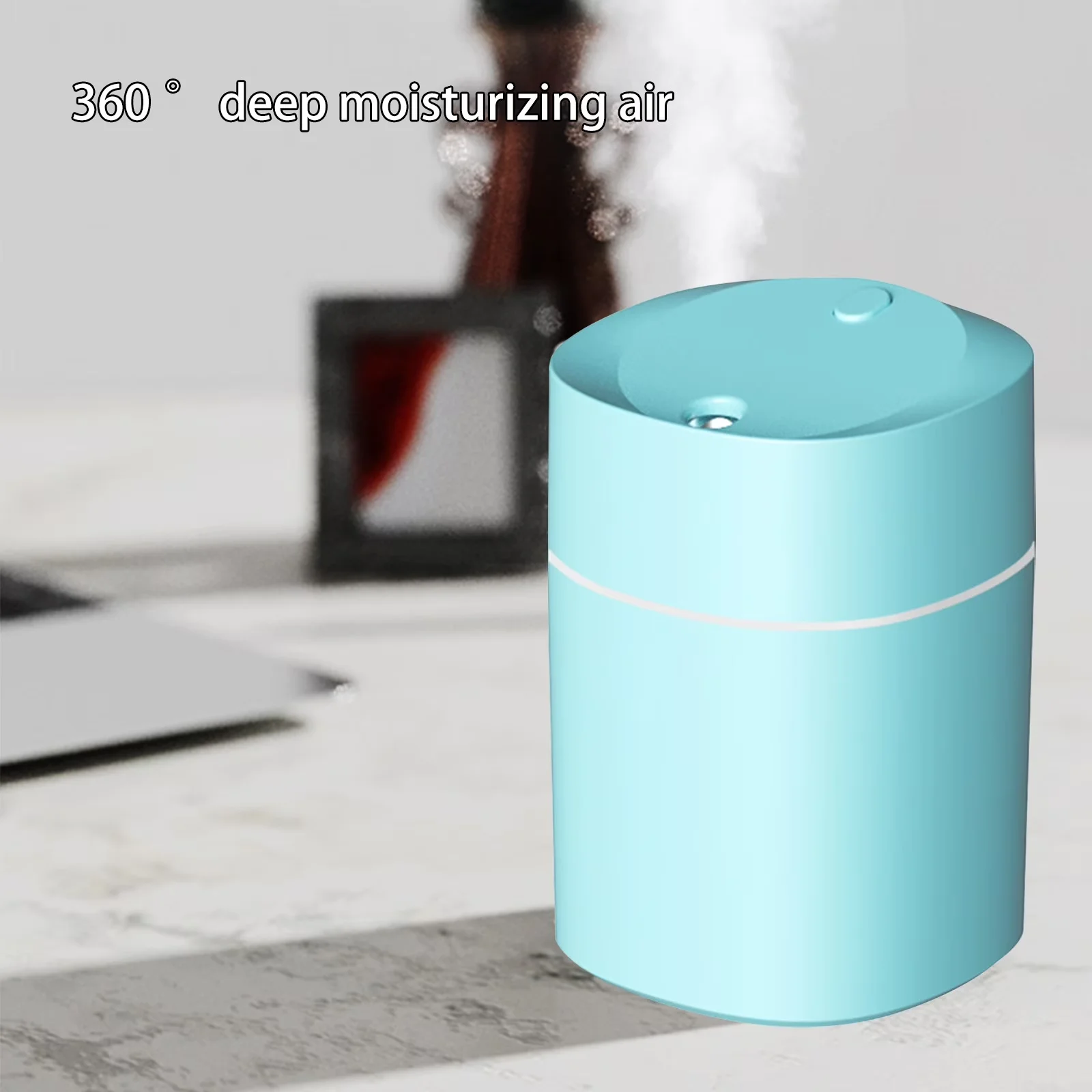 Humidifier Professional with Cool Mist, 2023 Promotion on sale - Sky Blue for Home, Bedroom Model 4D9F5F