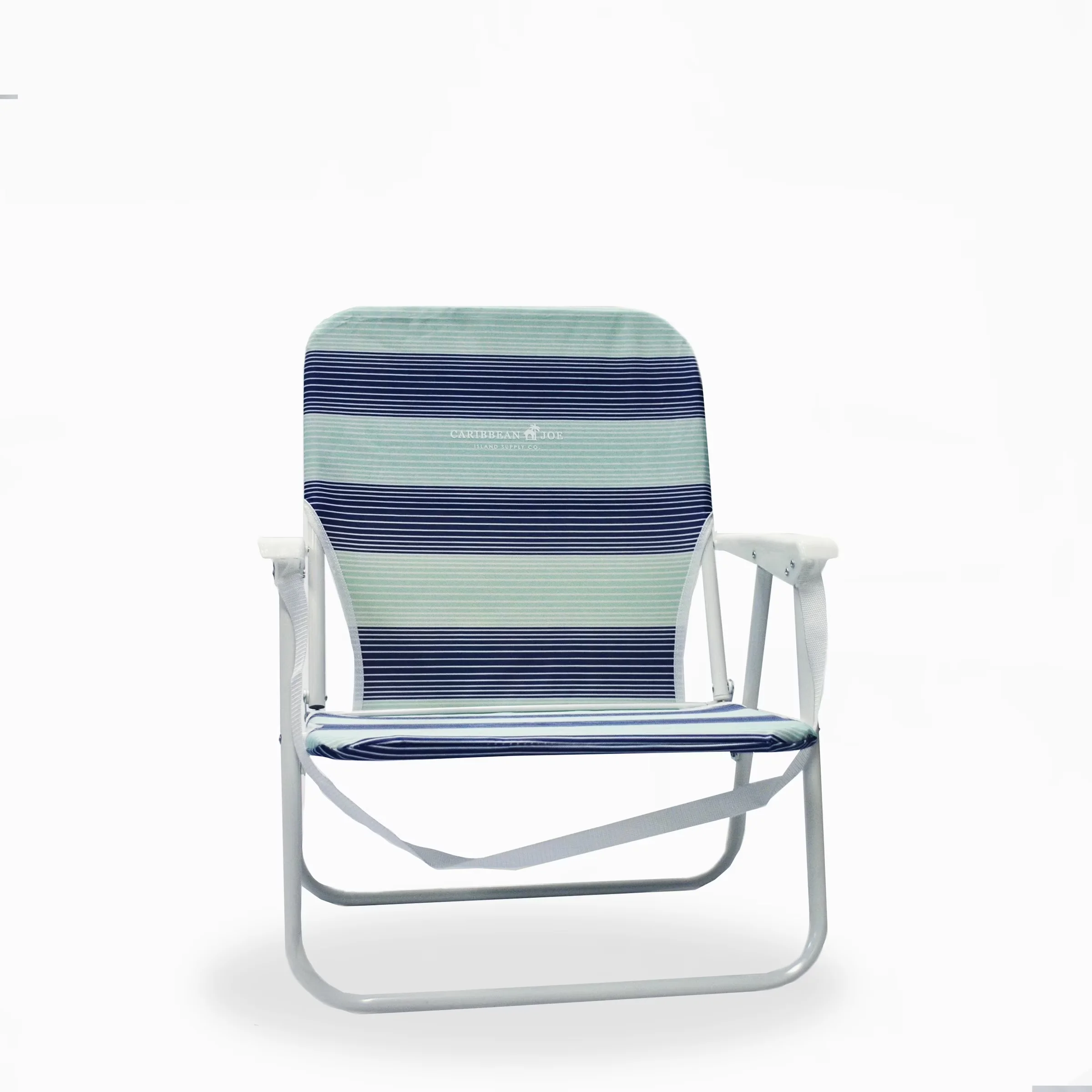 Professional Patio Chair with Water-Resistant, Folding - Blue Canvas Polyester,Steel Model F1F468